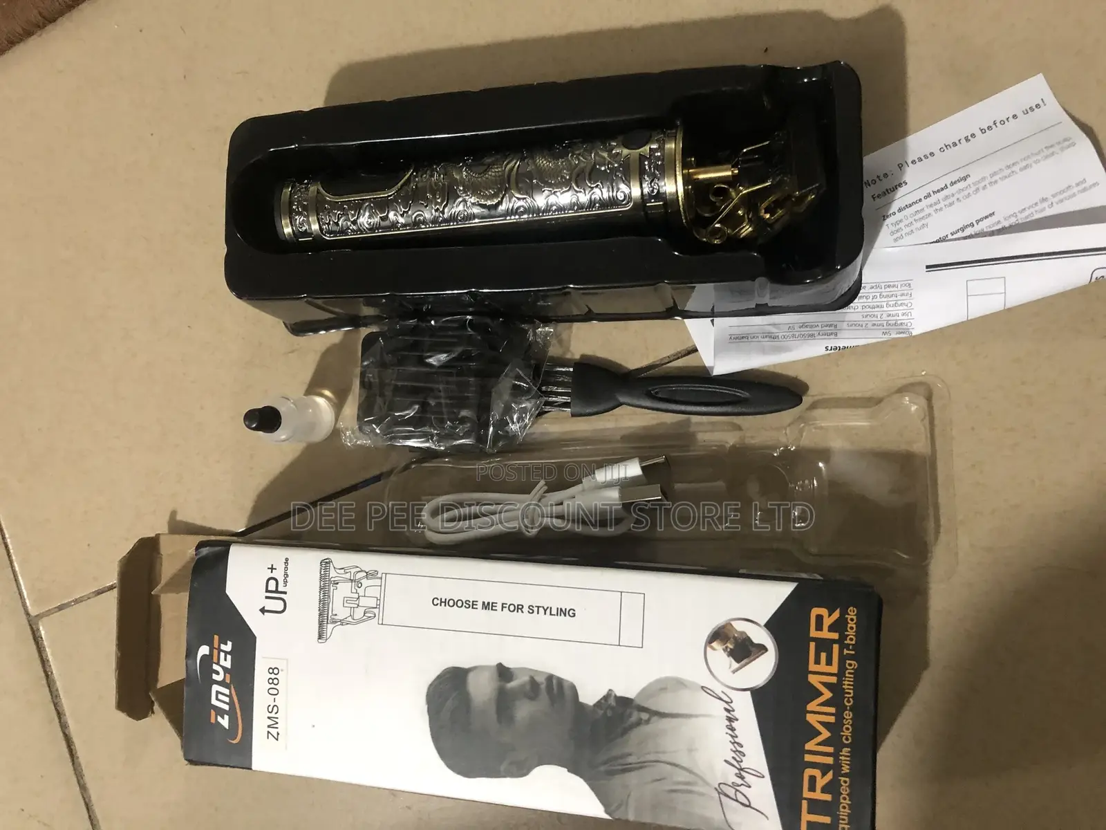 Digital Professional Rechargeable Clipper