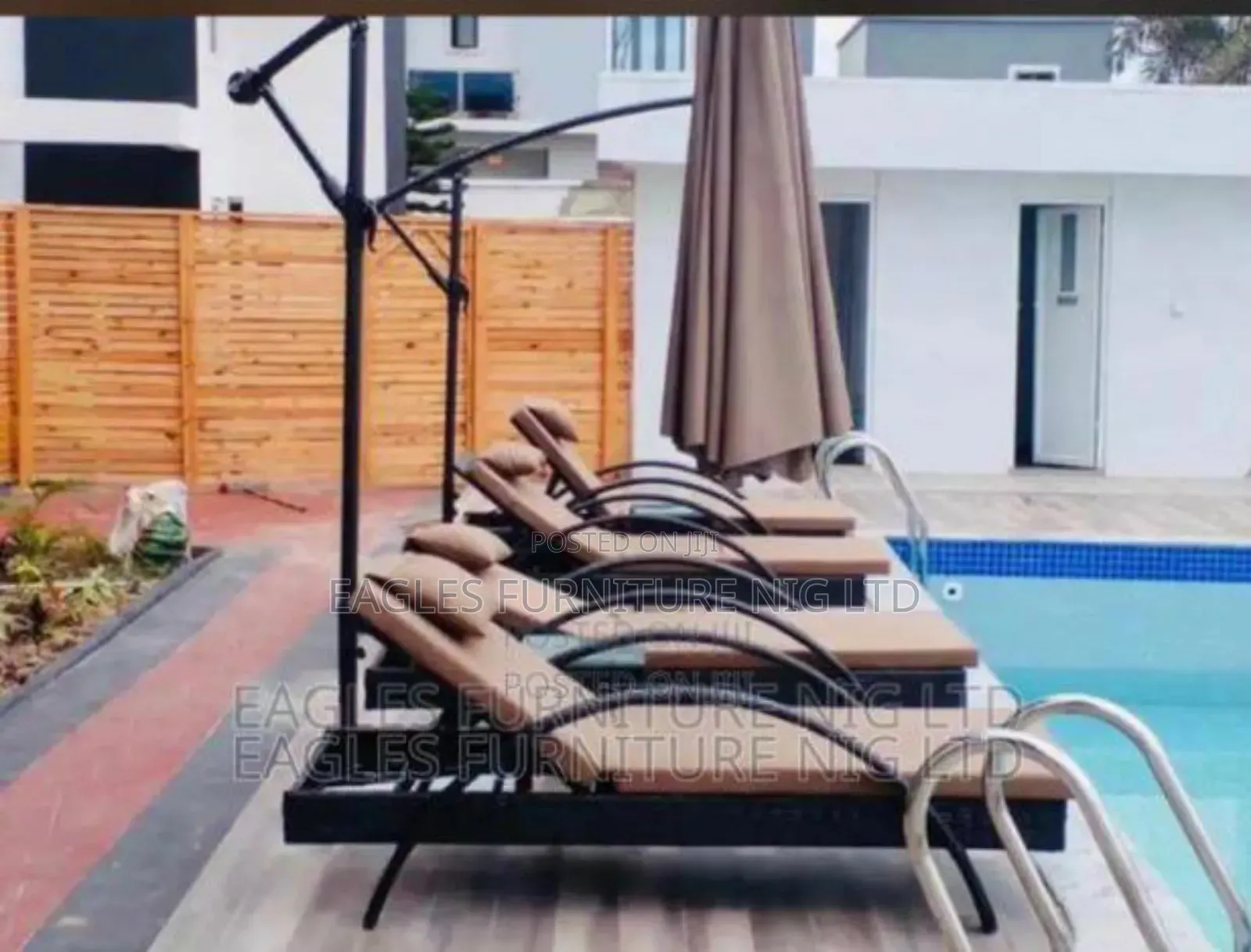 Quality Rattan Swimming Pool Relaxing Bed