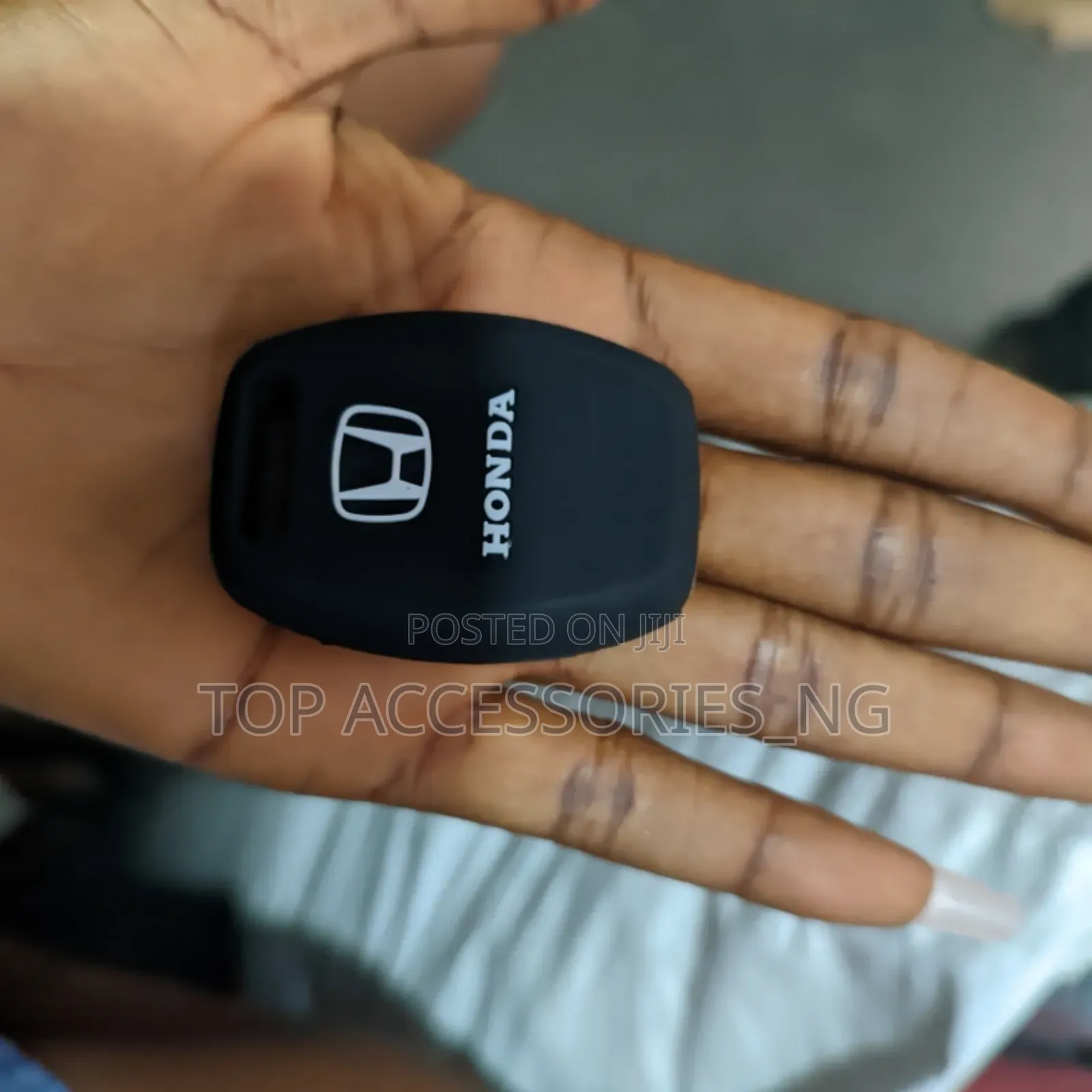 Red and Black Honda Accord Silicon Key Cover