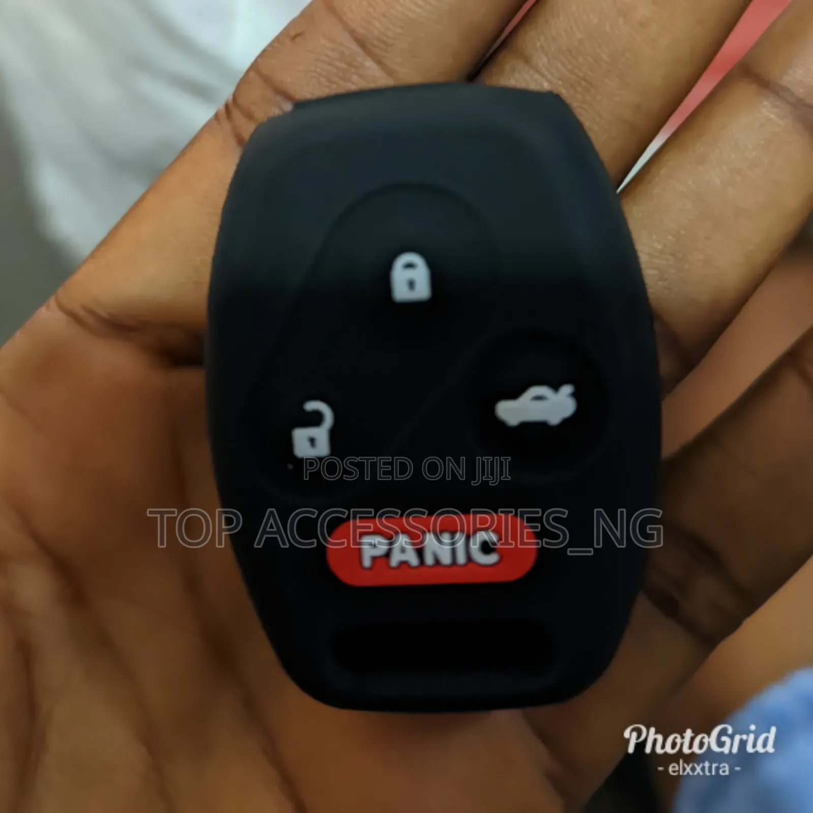 Red and Black Honda Accord Silicon Key Cover