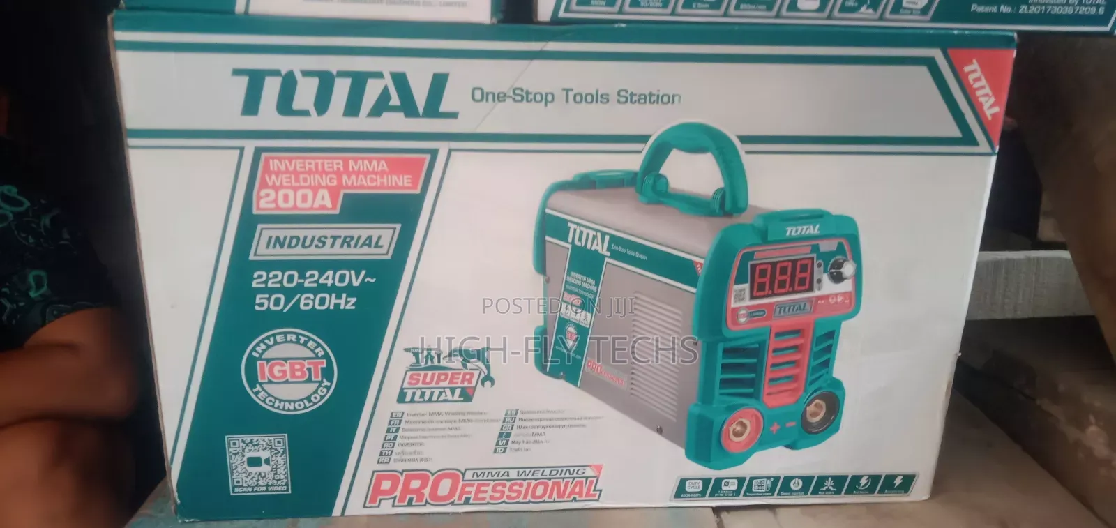 Total Inverter MMA Welding Machine, 200A