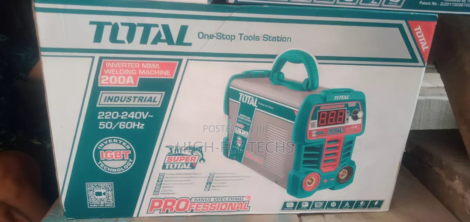 Total Inverter MMA Welding Machine, 200A