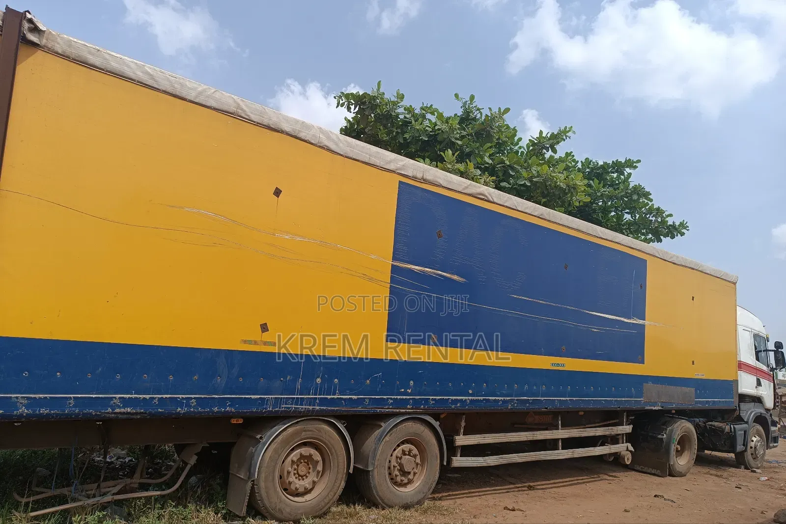 Cover Body Trailer for Hire