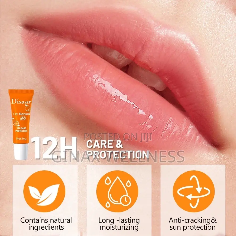 Disaar Spf45 Lip Serum With Vitamin C, Sunflower Seed Oil (10 Grams)