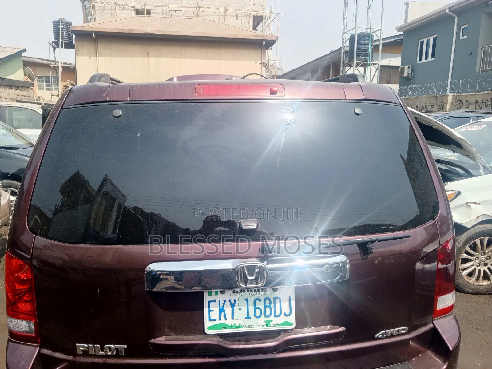 Honda Pilot 2009 Back Windshield
