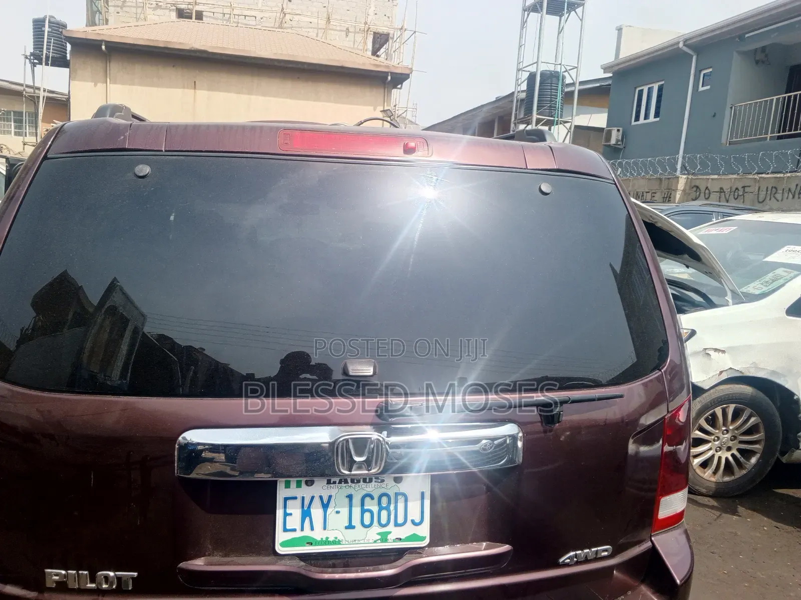 Honda Pilot 2009 Back Windshield