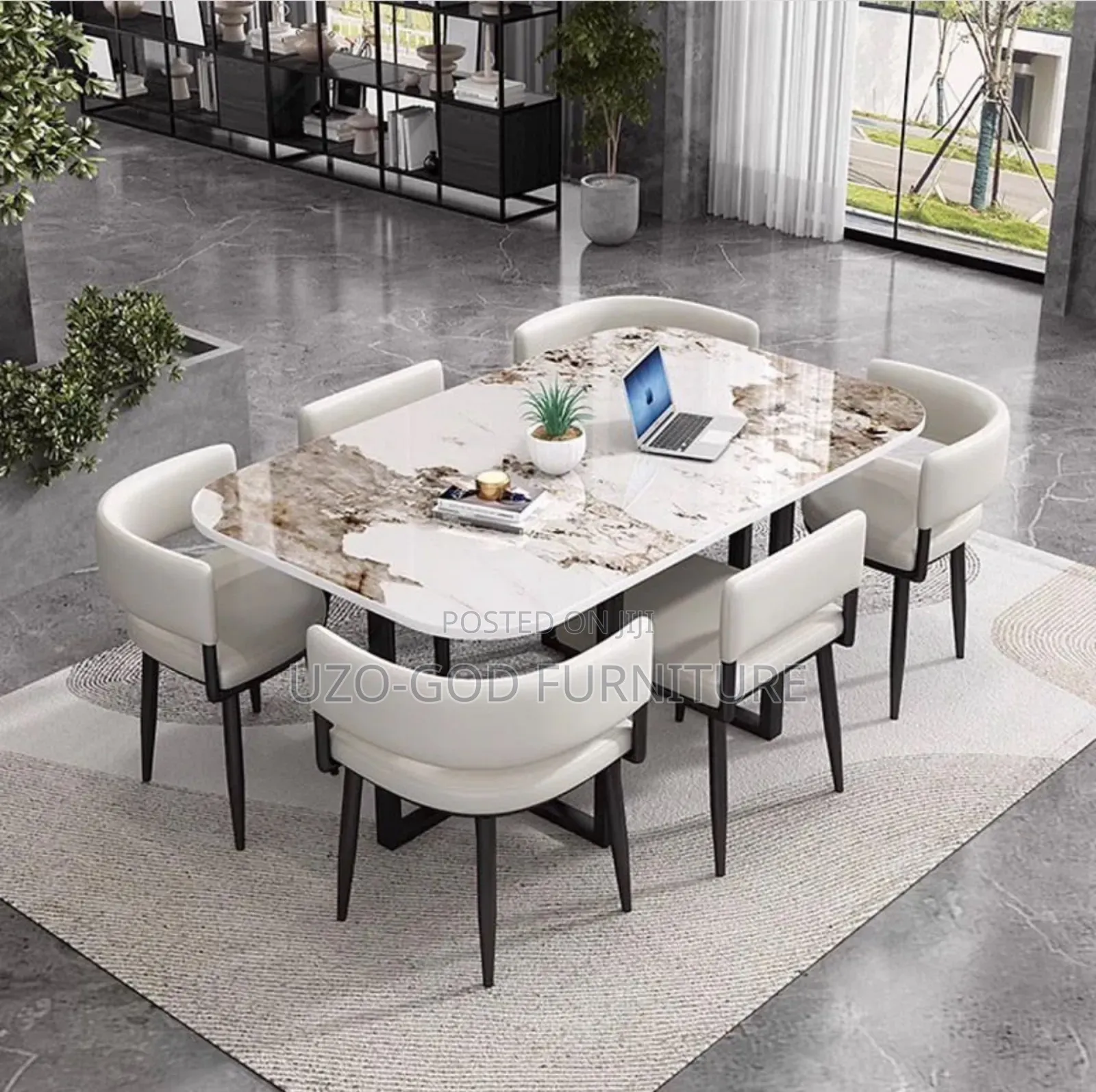Luxurious Dinning Table and Chairs