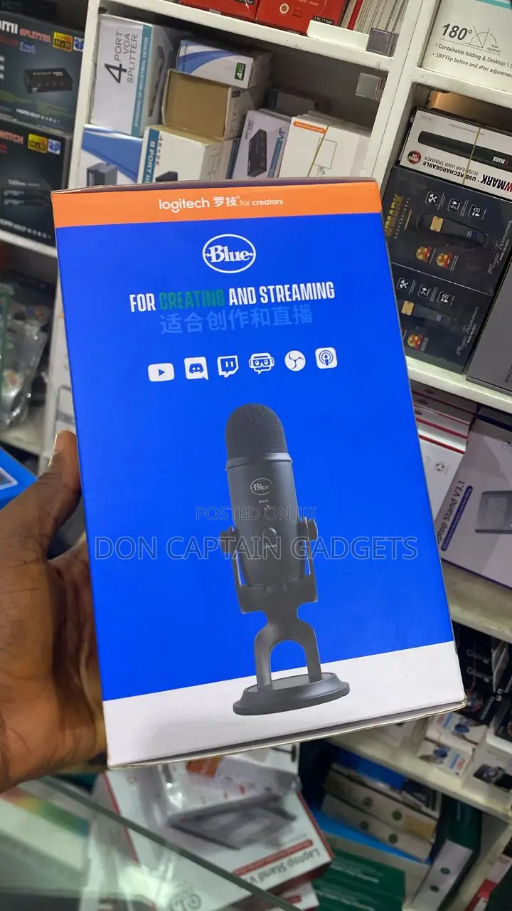 Logitech Blue Podcast Creating And Streaming