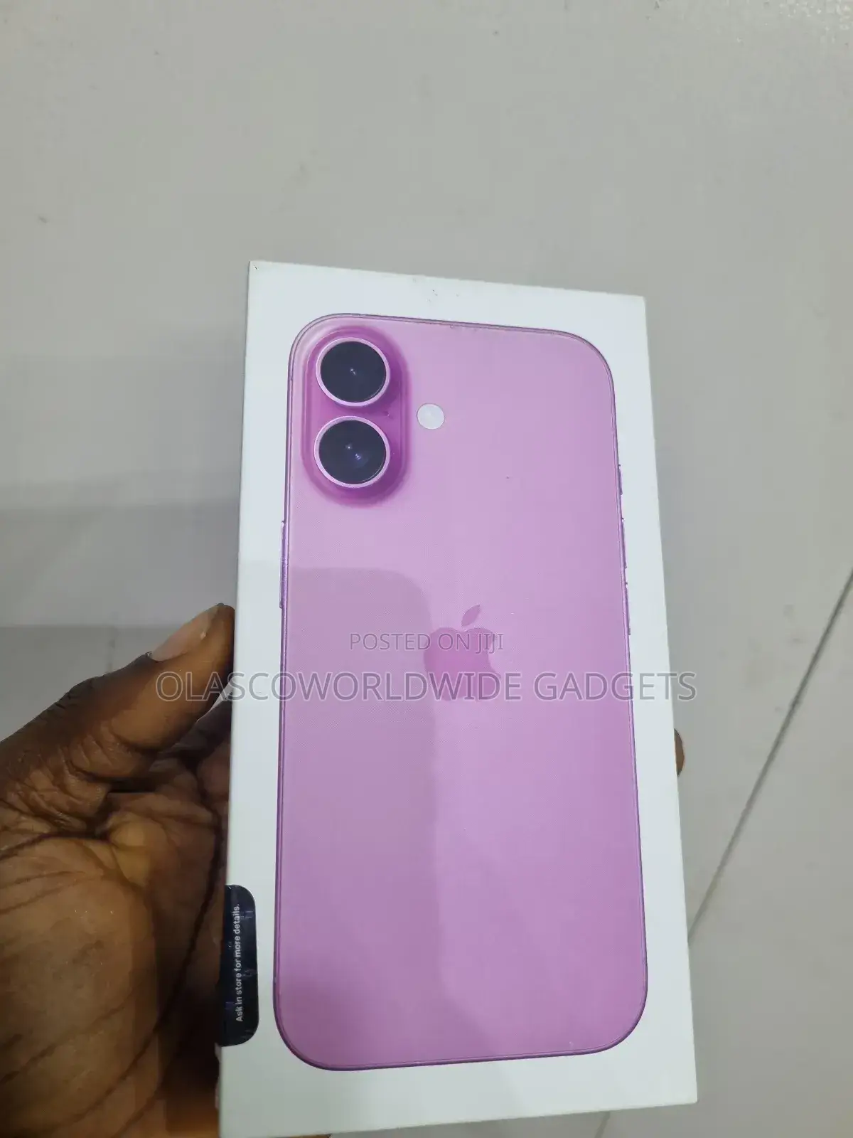 New Apple iPhone 16 128 GB Pink