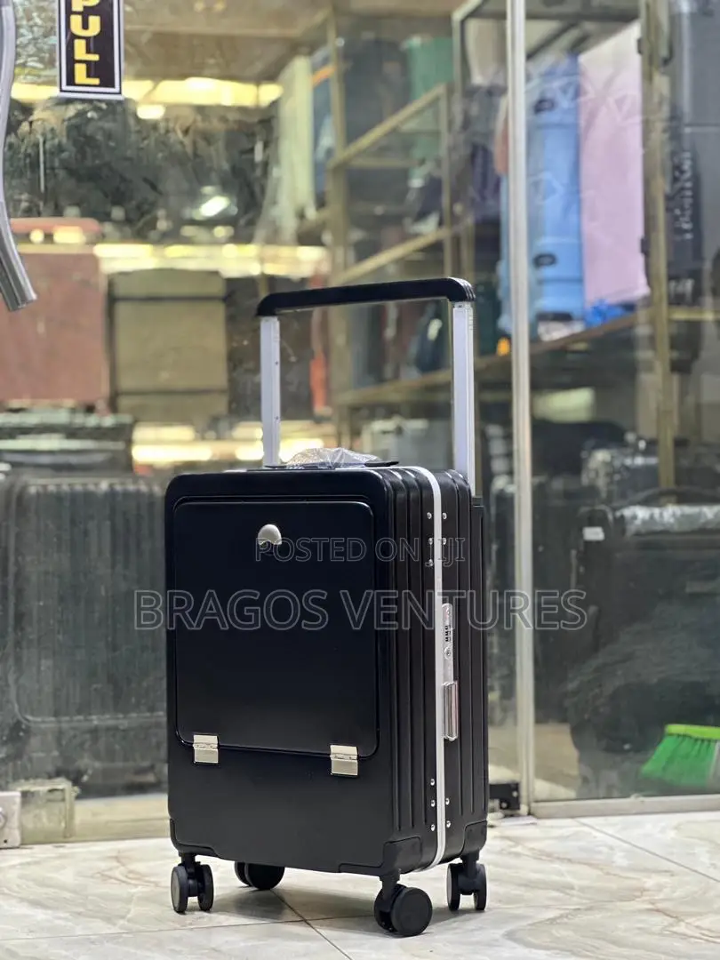 Aluminum Luggage Box With a Laptop Space.