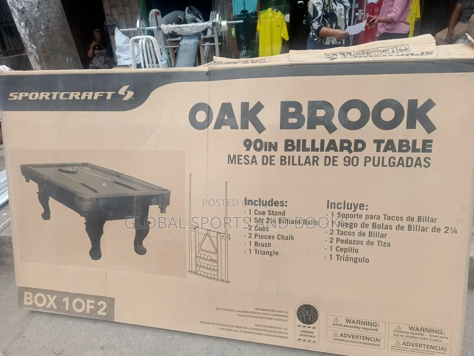 OAK BROOK Snooker Board