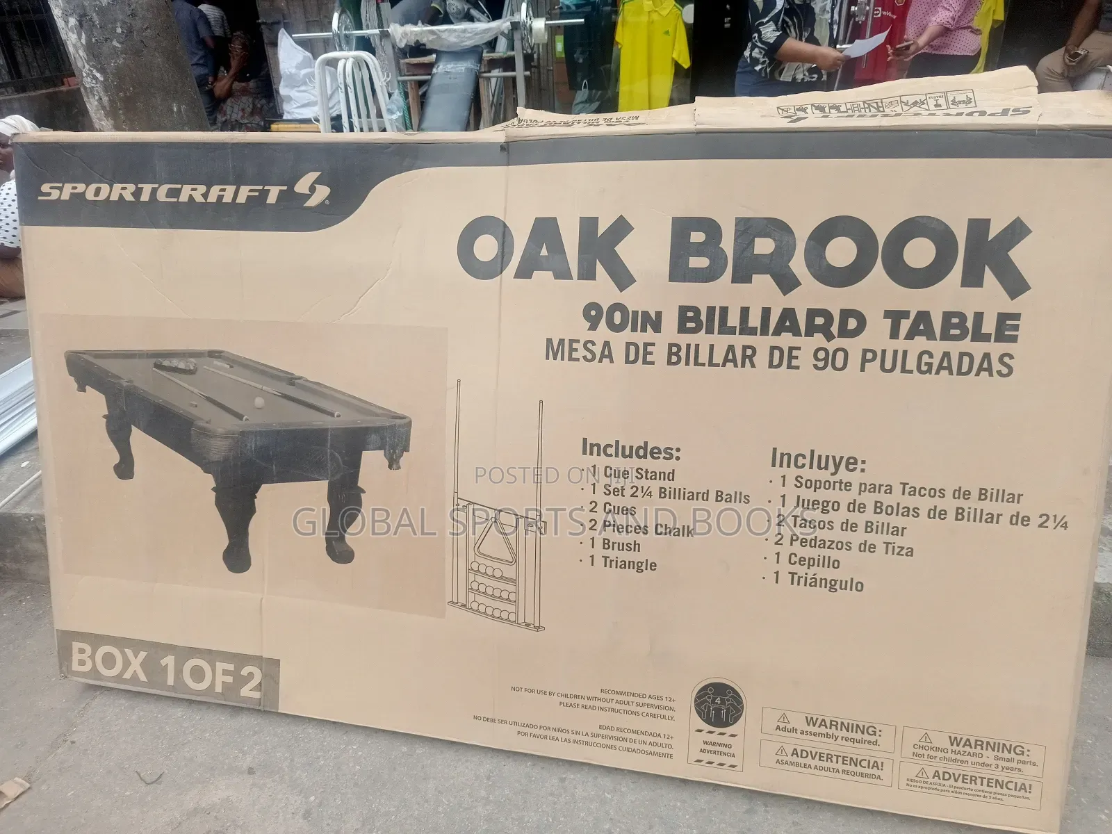 OAK BROOK Snooker Board