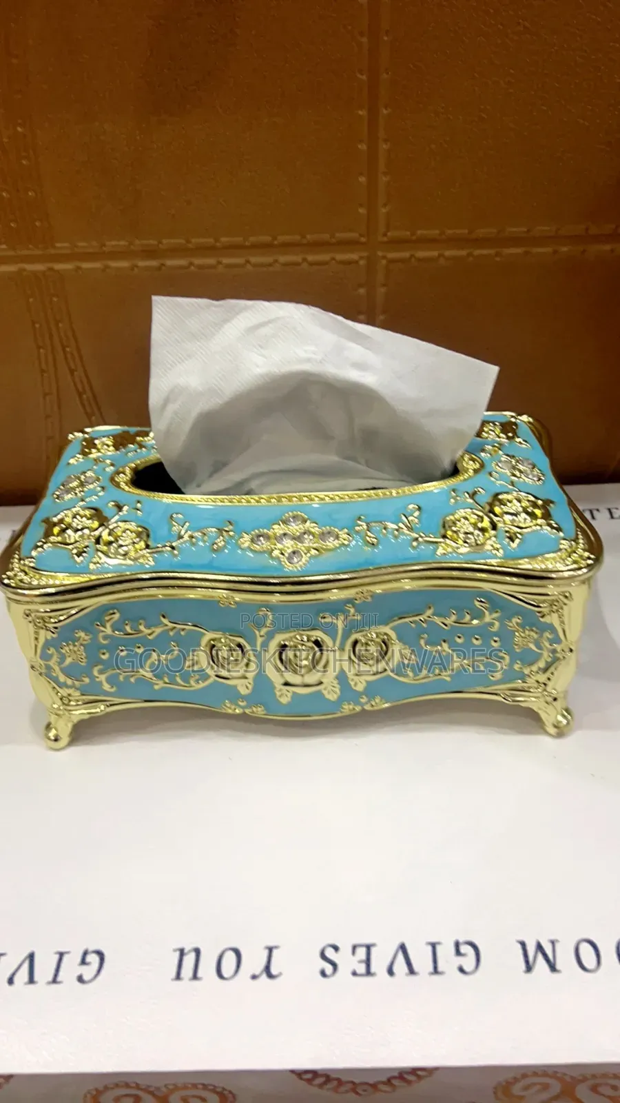 Luxury Tissue Holder / Tissue Box (Big Size)