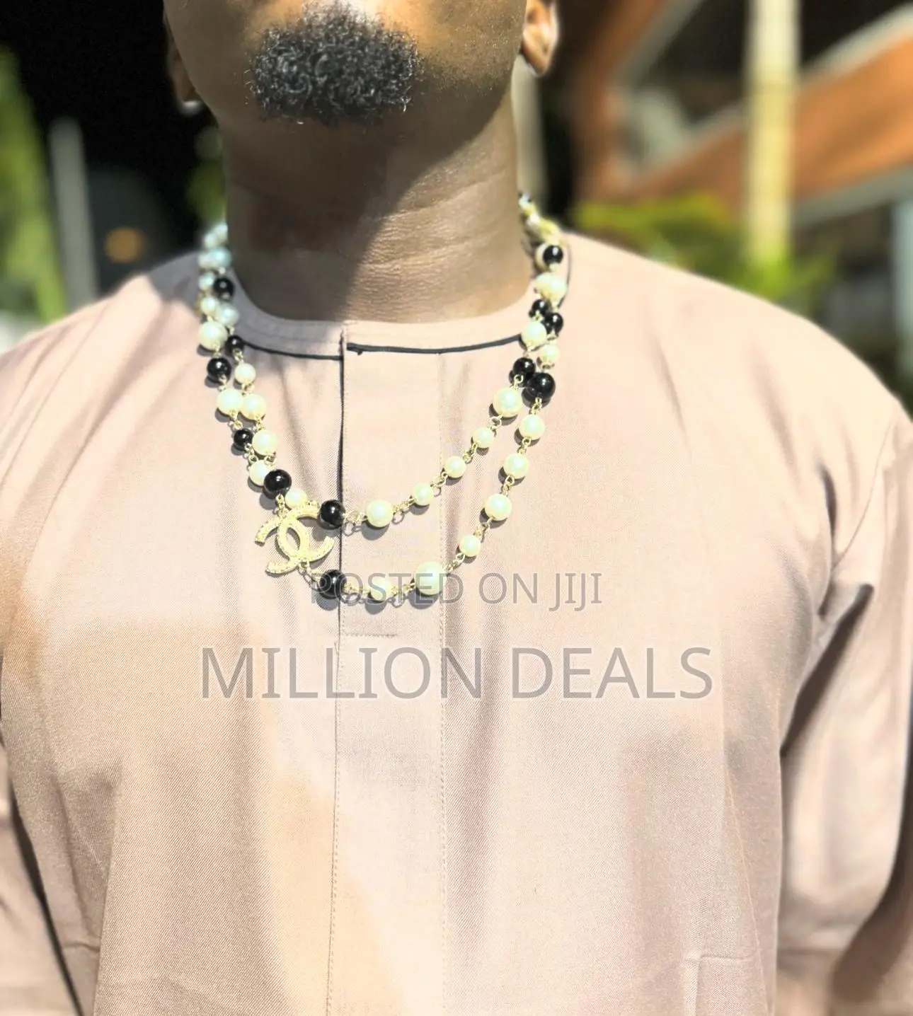 Stylish Rosry Unique Men’S Beaded Luxe Neckpiece