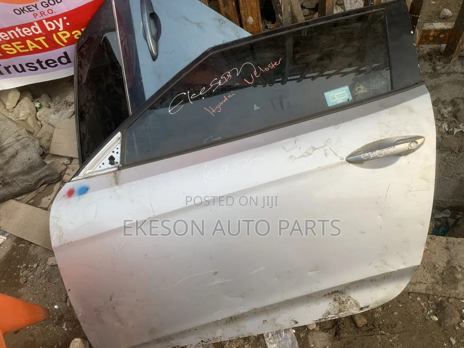 Front Left Door Hyundai Veloster Complete