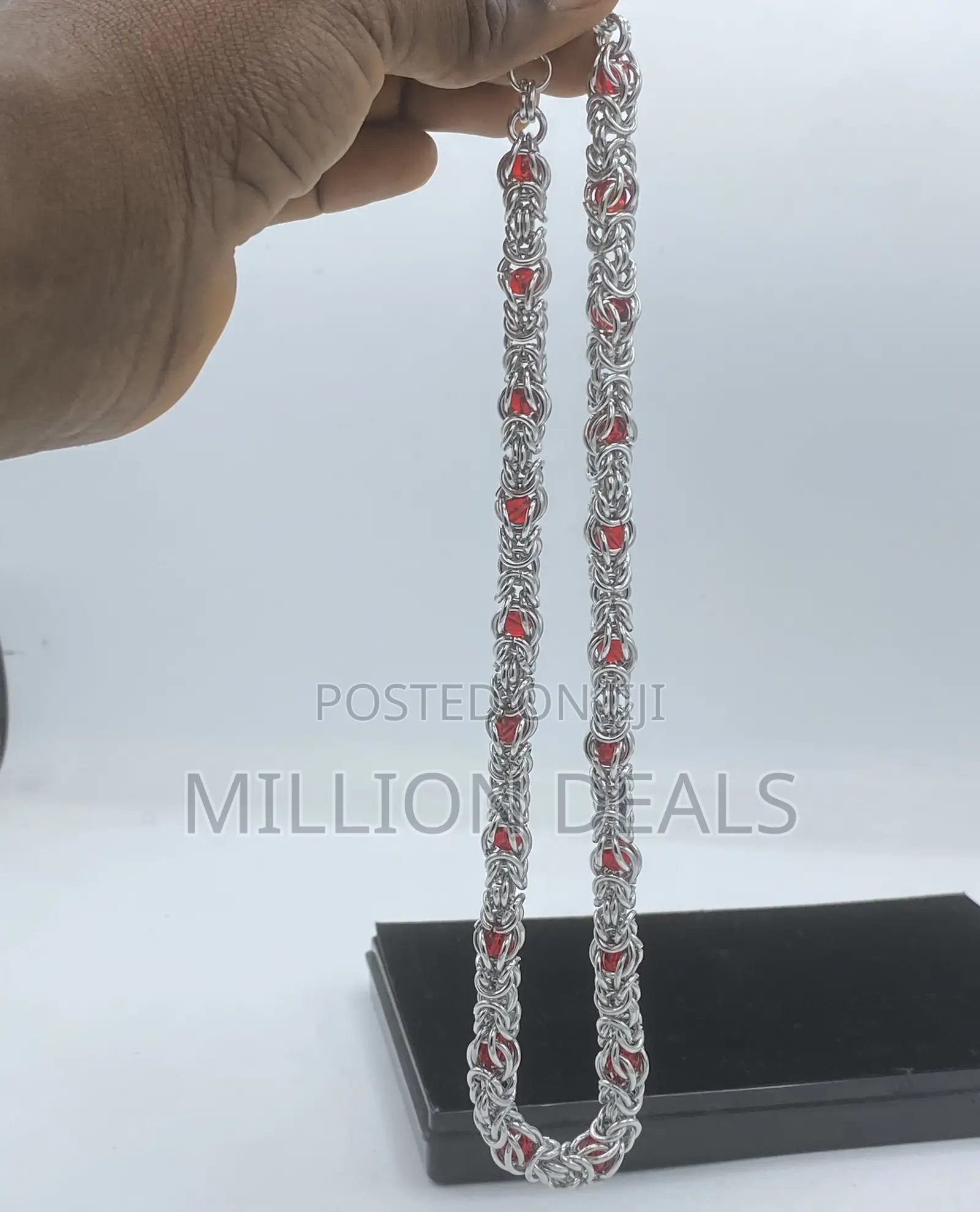 Men’S Cool Classic Stylish Neckpiece Silver
