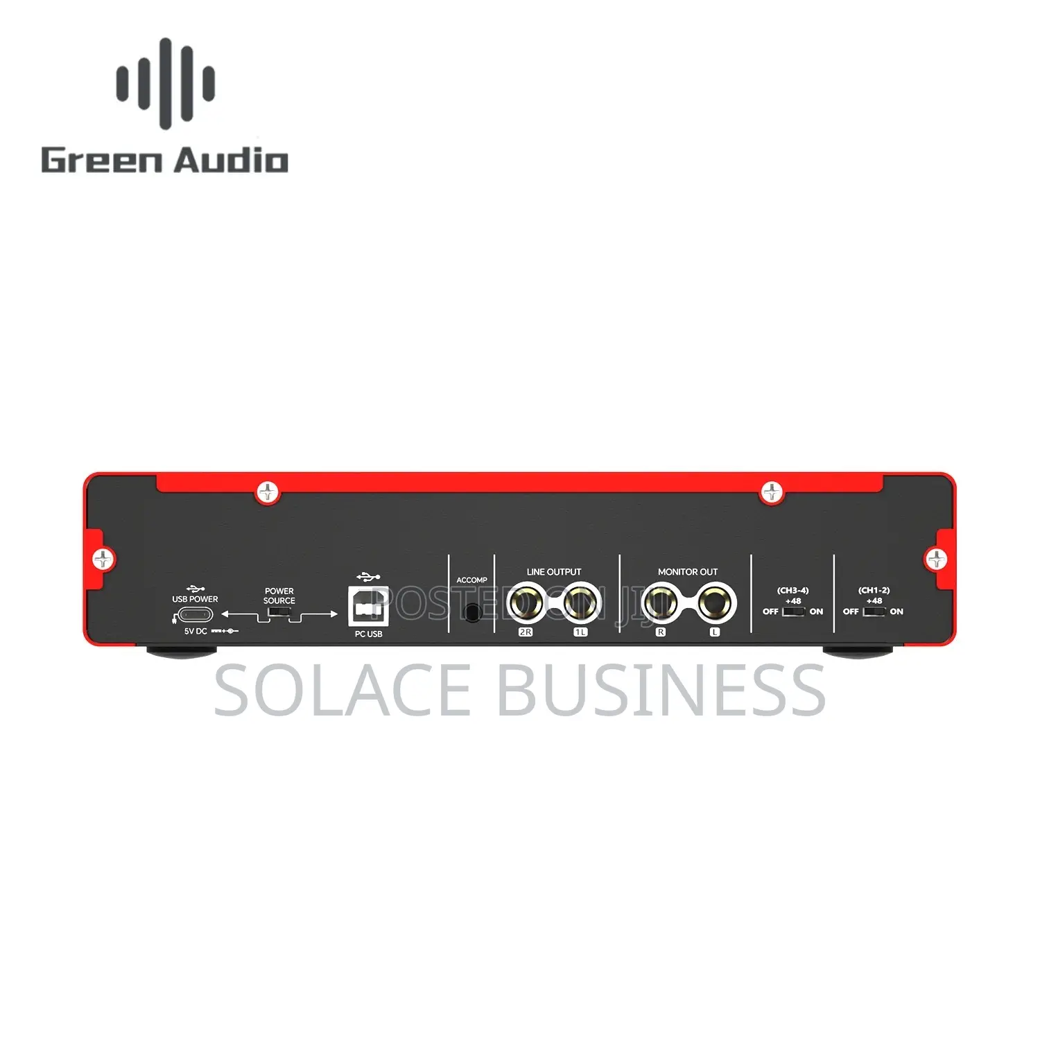 Gax-Md44 Audio Interface 4 Input 4 Output Music Recording