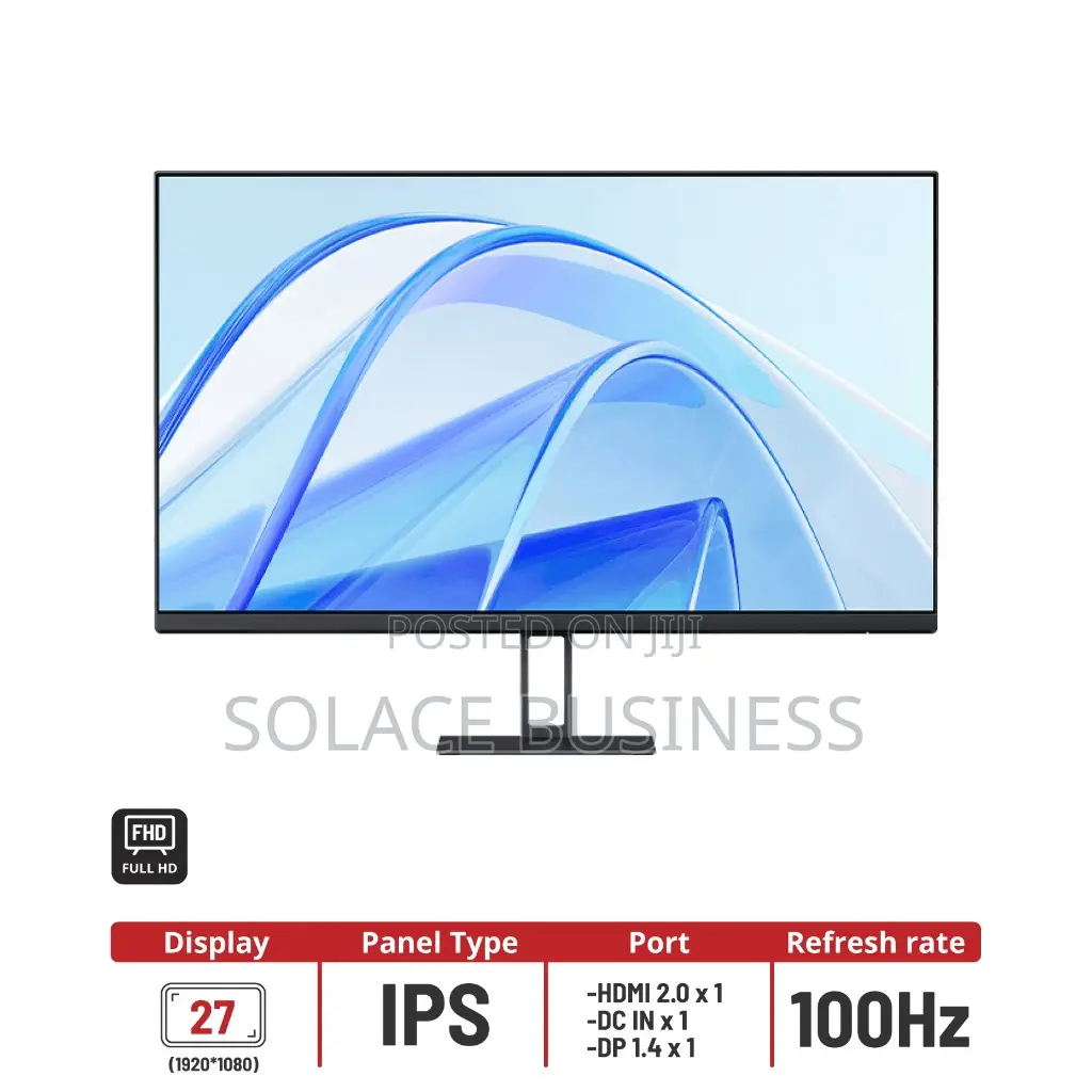 Redmi A24 24-Inch FHD Monitor - Ips 100hz Refresh Rate