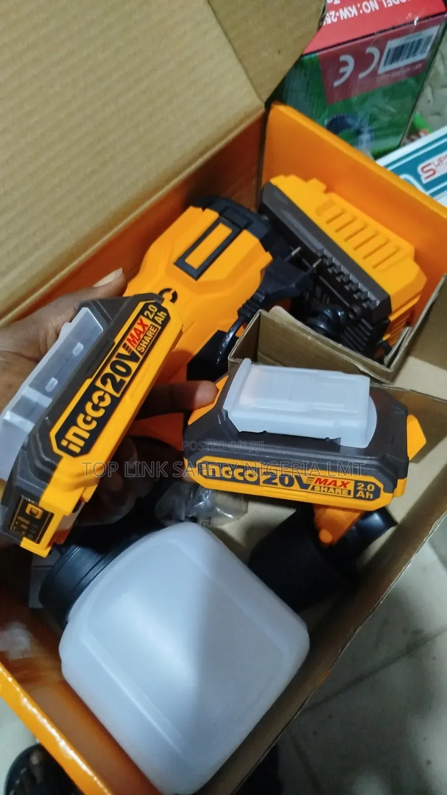 Spray Gun Machine 1 Extra Battery