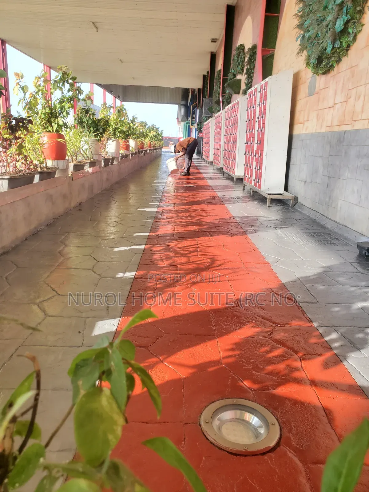 Stamped Concrete Floor Polishing/Maintenance