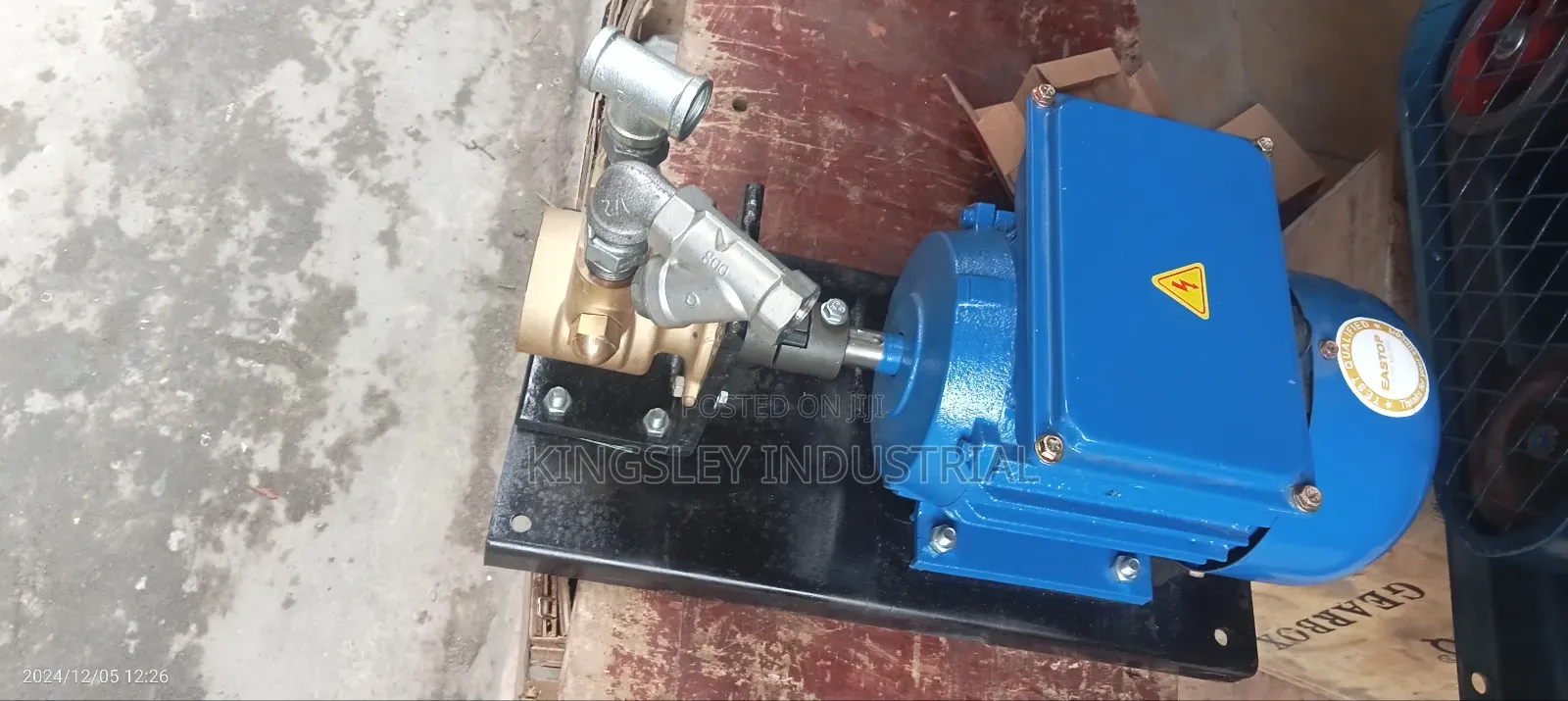 Cylinder to Cylinder Gas Pump Half Inches 1hp Electric Moto