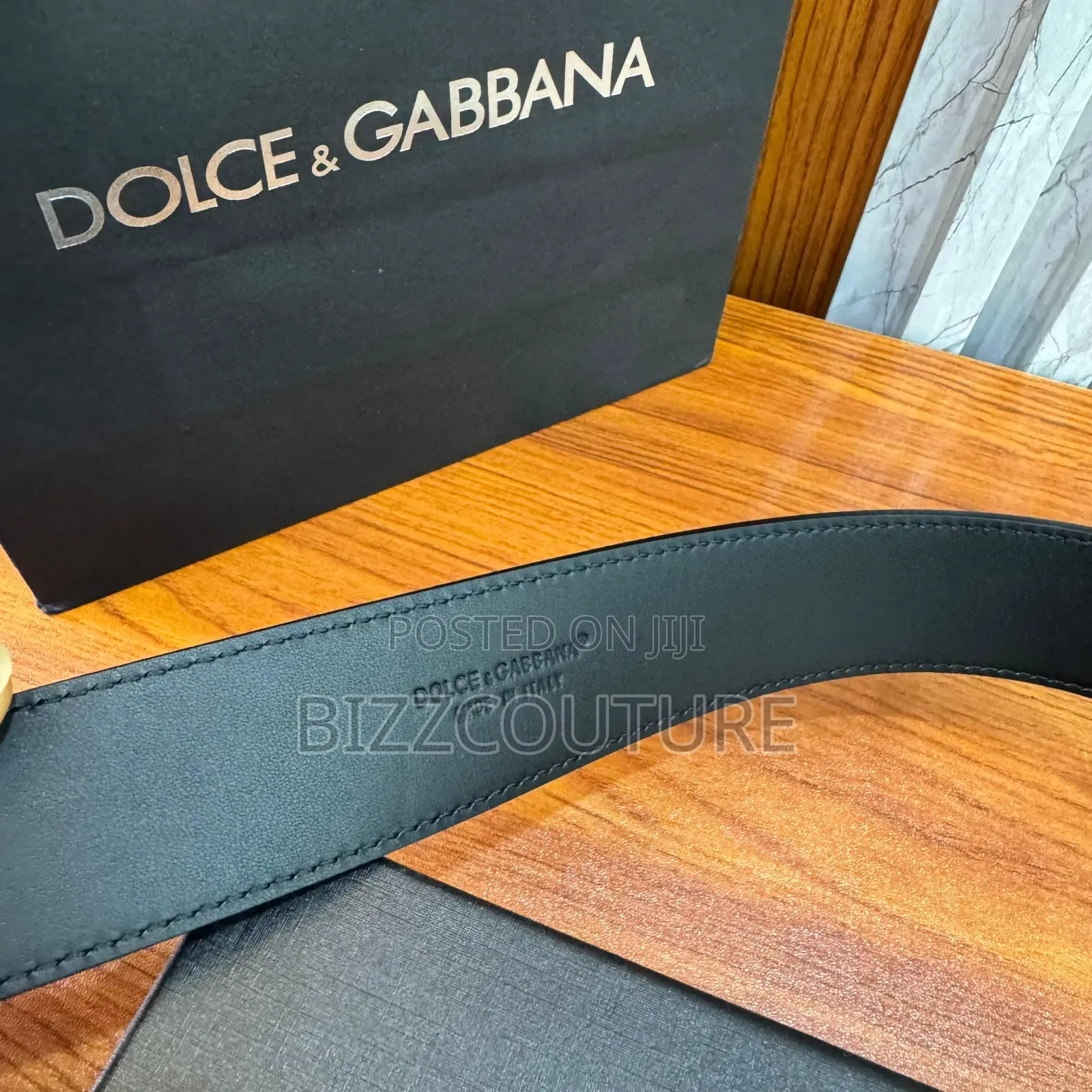 Original Dolce Gabbana Belts Available in Store