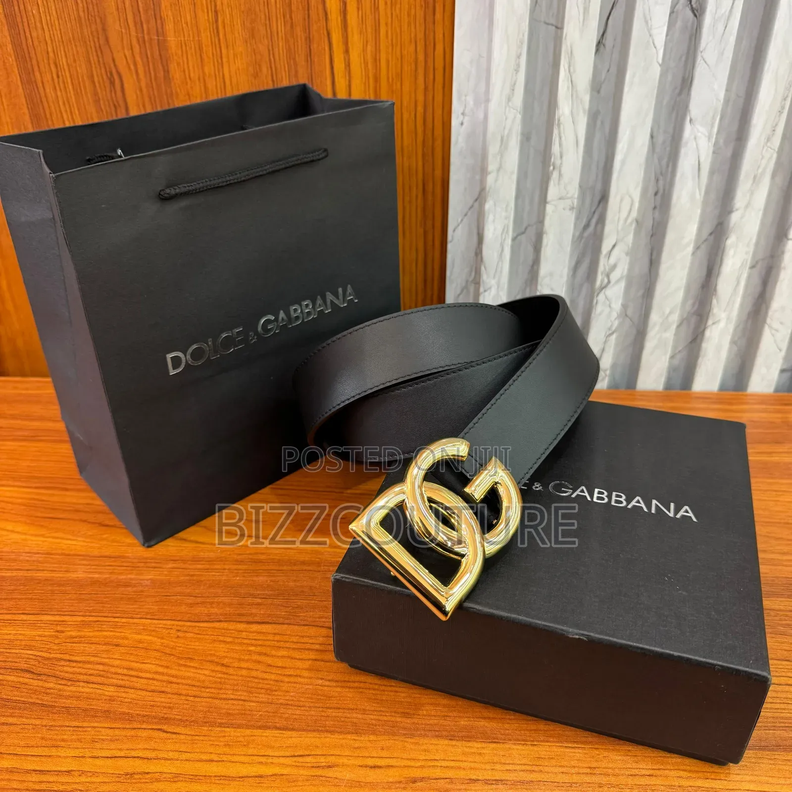 Original Dolce Gabbana Belts Available in Store
