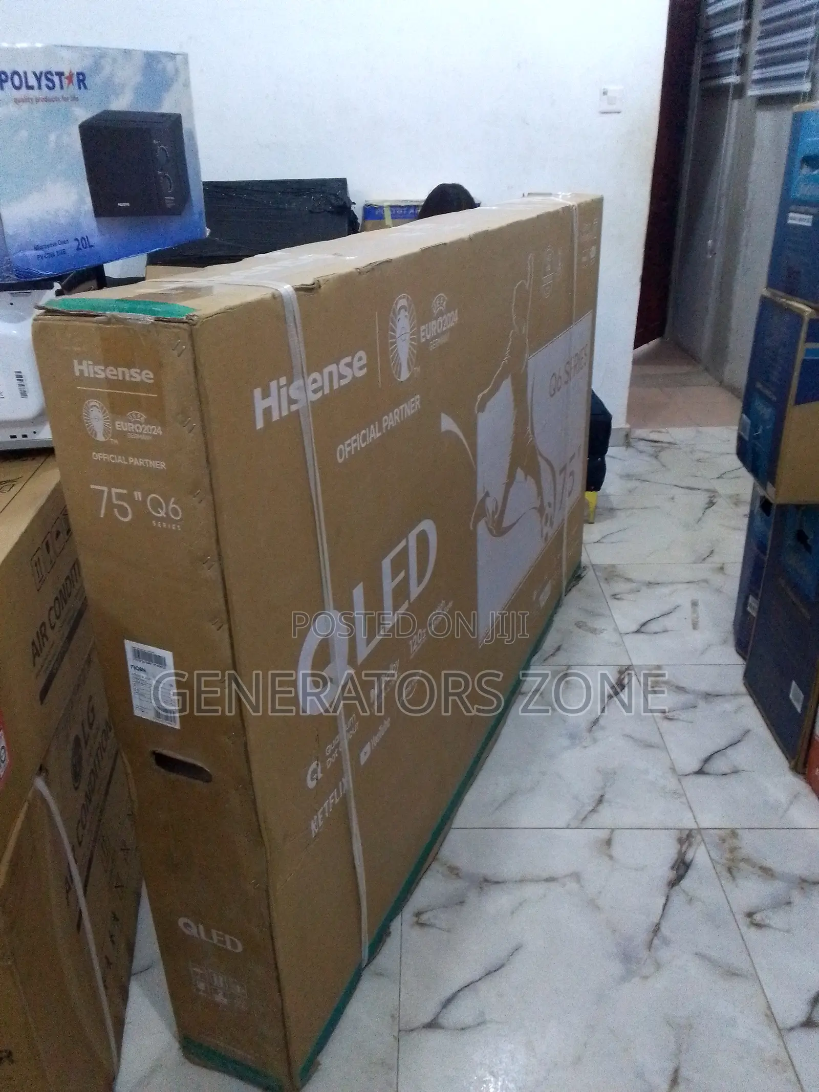 Stream Line Qled Hisense 75 Inches "Q6 Series"