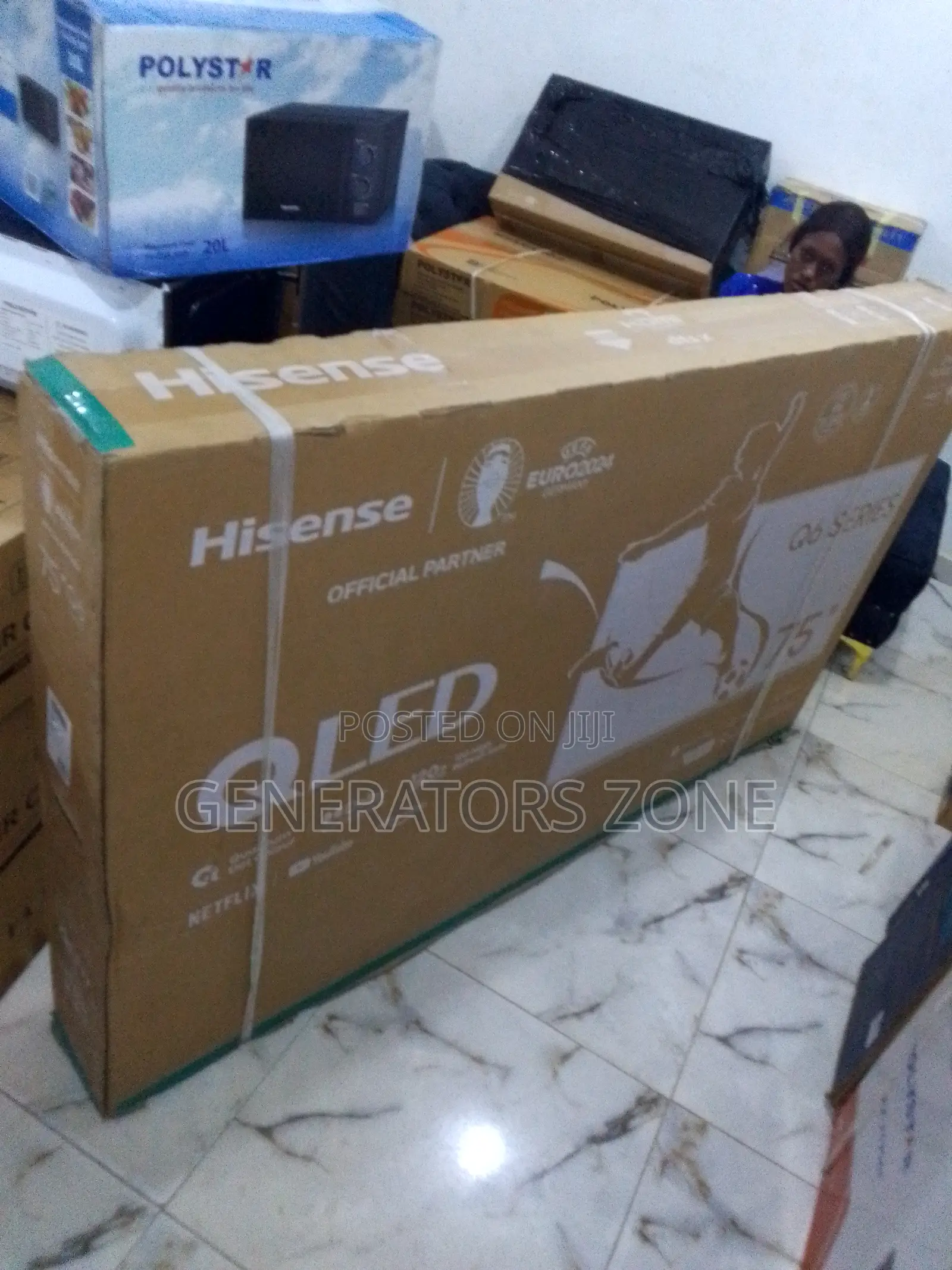 High Definition {Hd} Qled Hisense 75 Inches "Q6 Series"