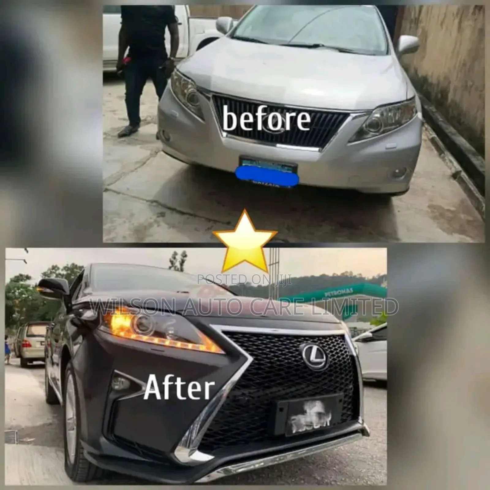 Rx 350 Upgrade From 2010 to 2020 Tiger Face