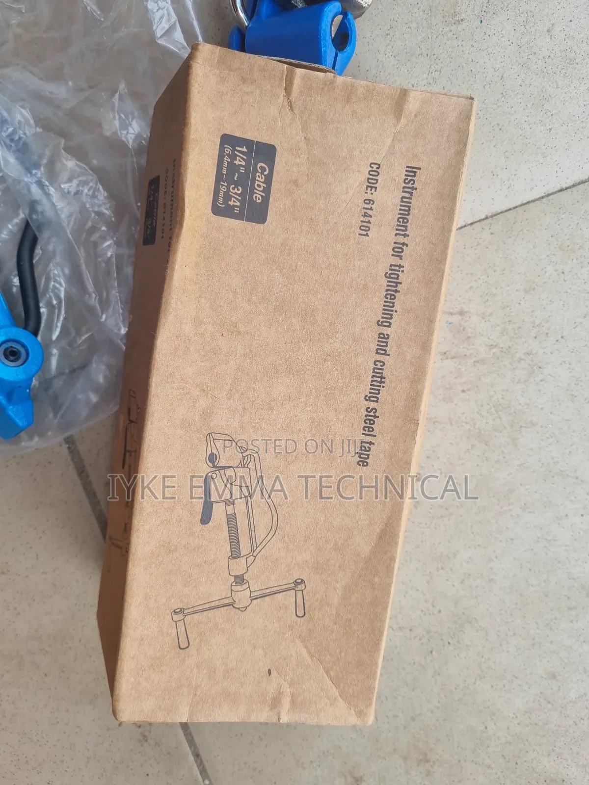 Binding Tool for Tightening and Cutting Steel Tape 3/4