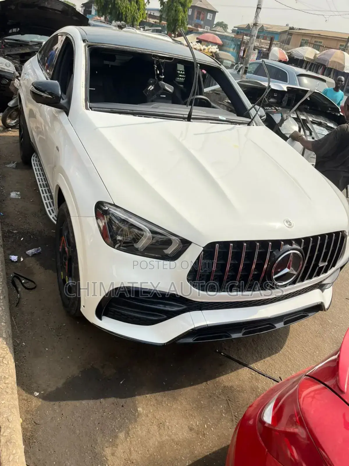 Mercedes Gle53 2022 Windscreen Installation We Deliver