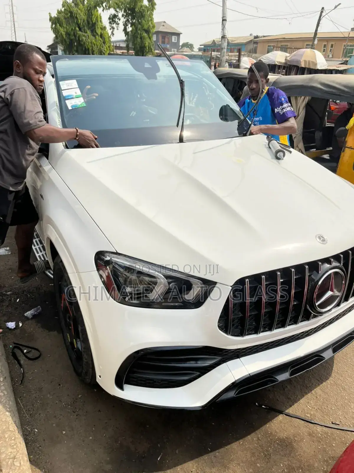 Mercedes Gle53 2022 Windscreen Installation We Deliver