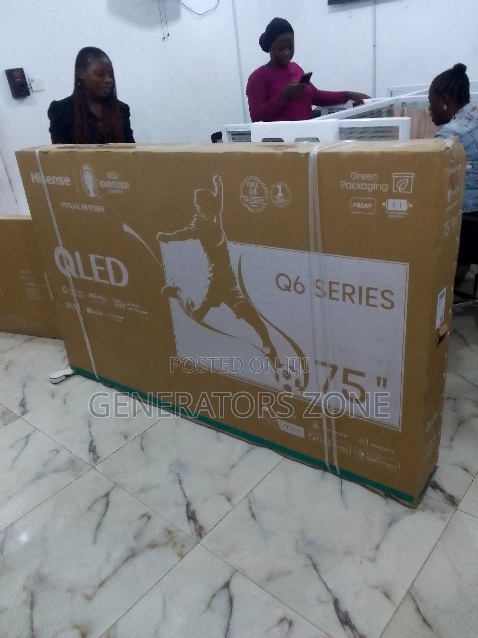 Acoustically Hisense Qled Hisense 75 Inches "Q6 Series"