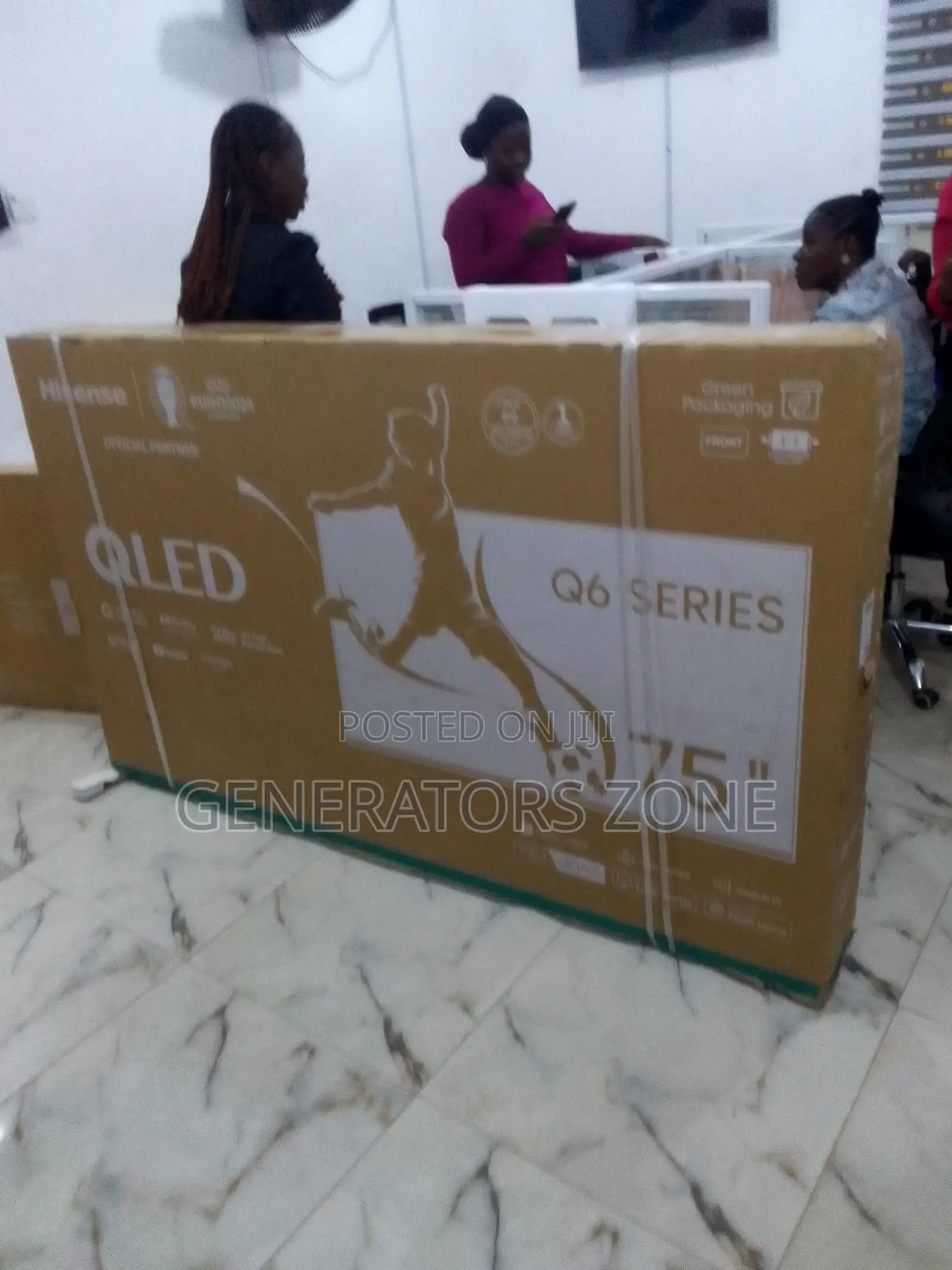 Low-Decibel Hisense Qled Hisense 75 Inches "Q6 Series"