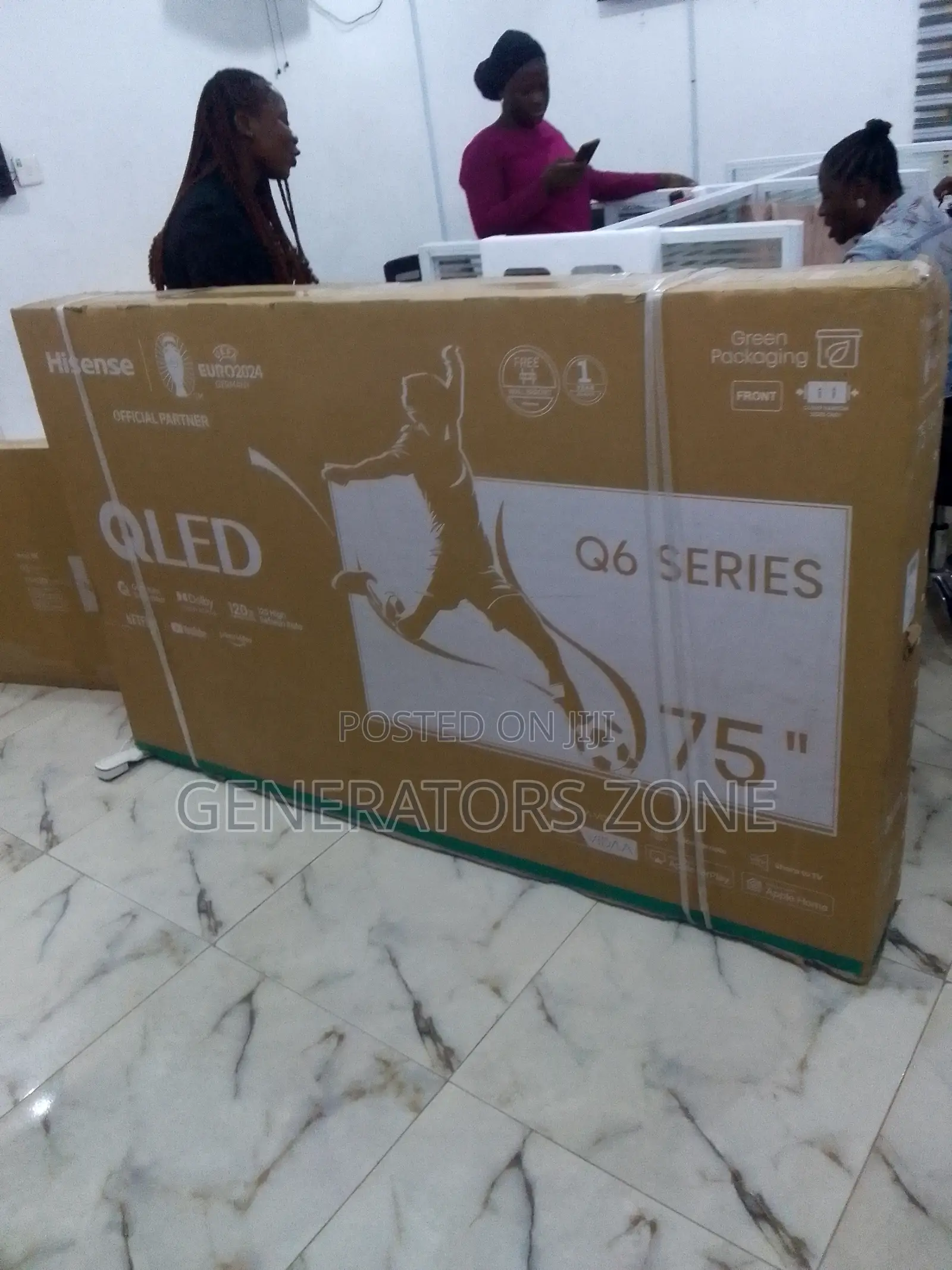 Low-Decibel Hisense Qled Hisense 75 Inches "Q6 Series"