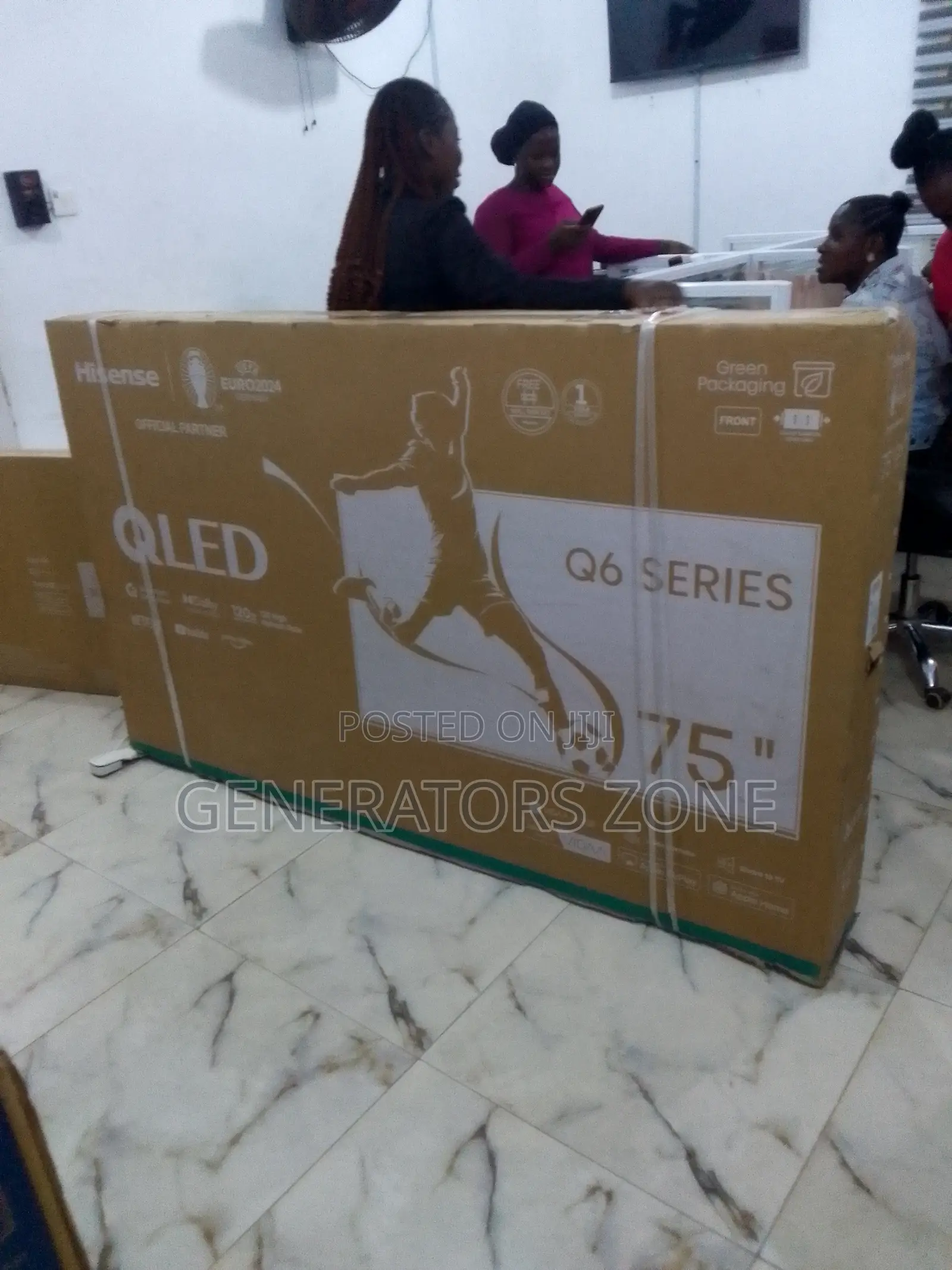Portable/Compact Hisense Qled Hisense 75 Inches "Q6 Series"