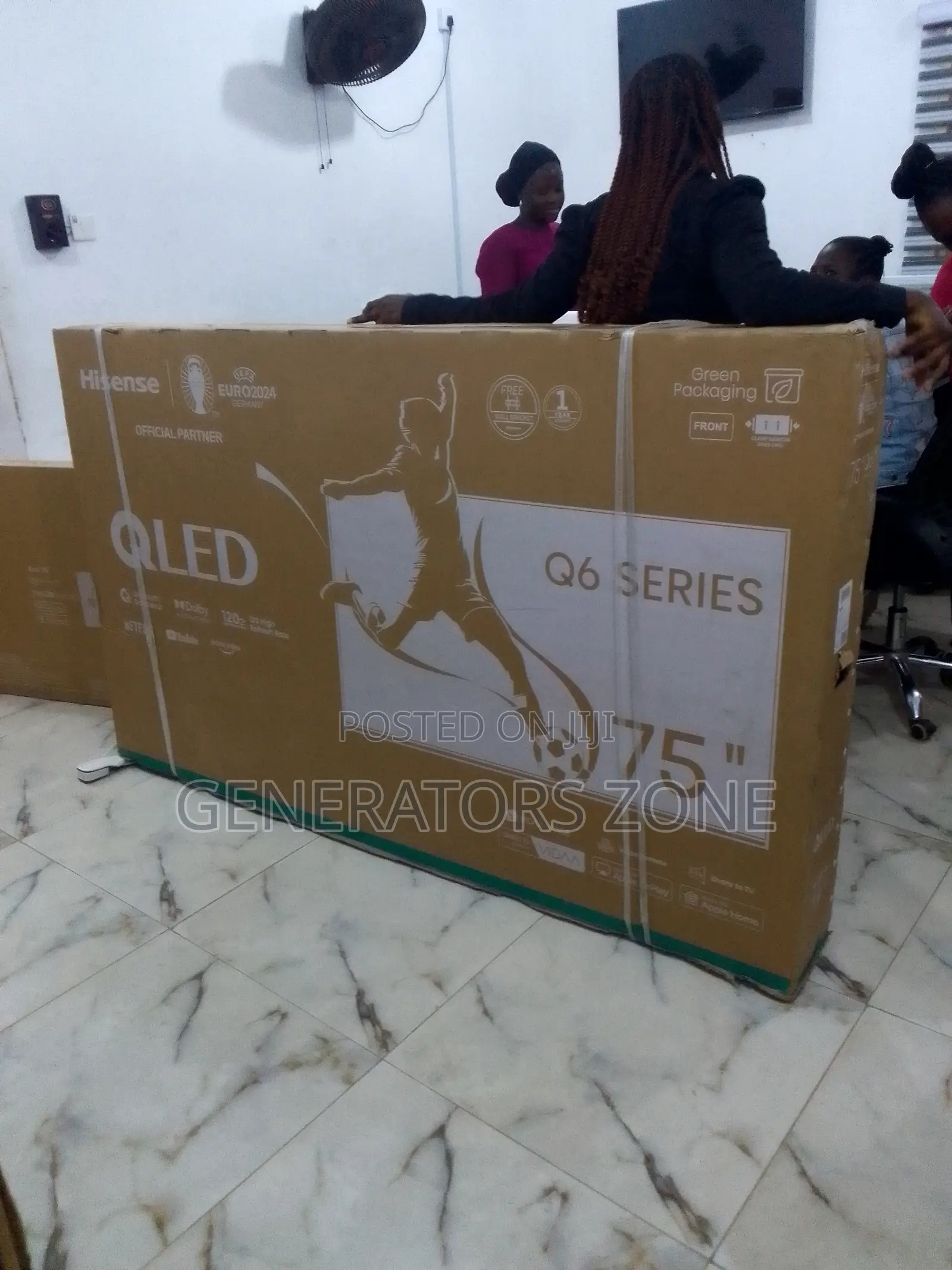 Portable/Compact Hisense Qled Hisense 75 Inches "Q6 Series"