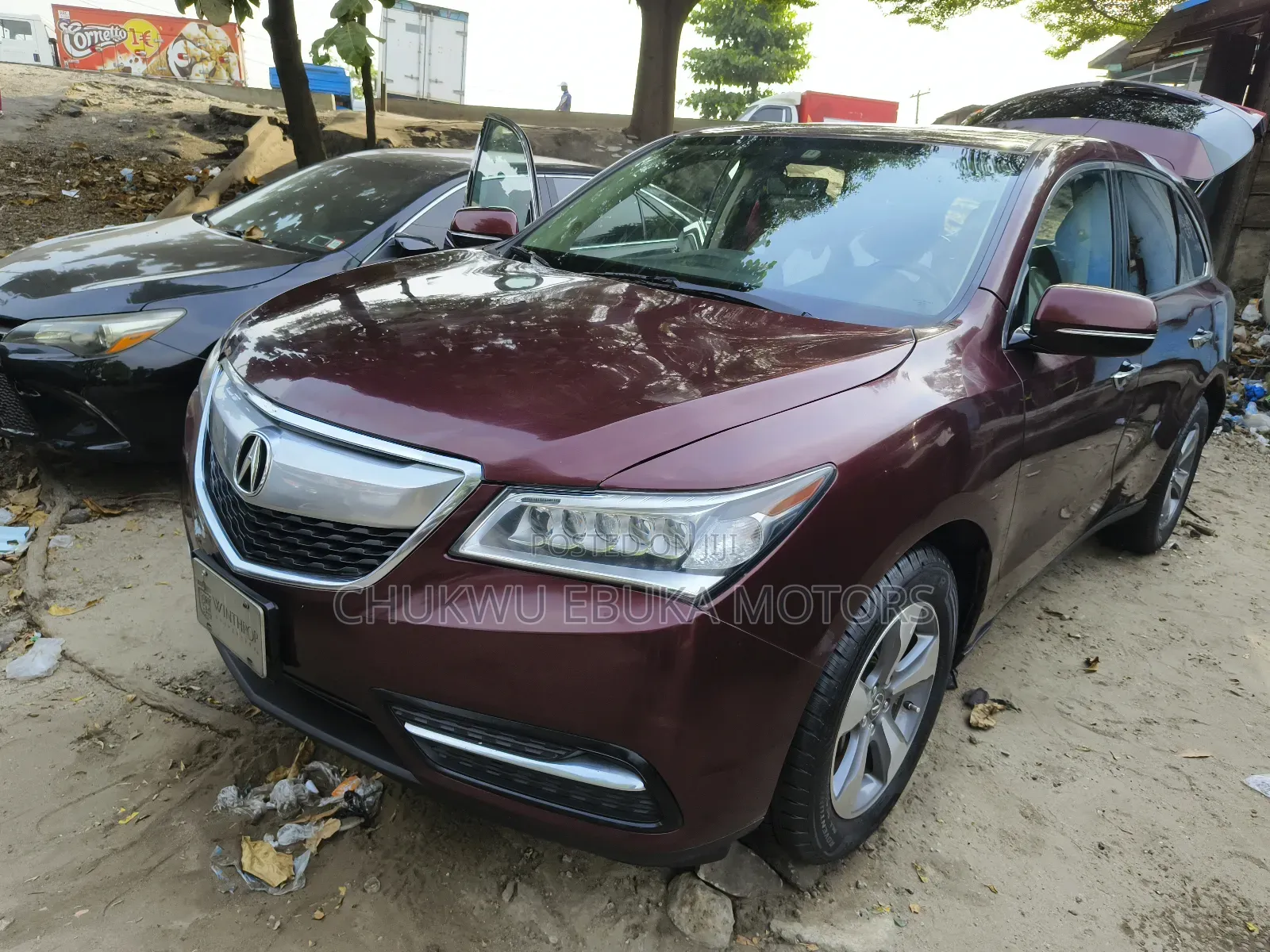 Acura MDX SH 4dr SUV AWD (3.5L 6cyl 9A) 2016 Red
