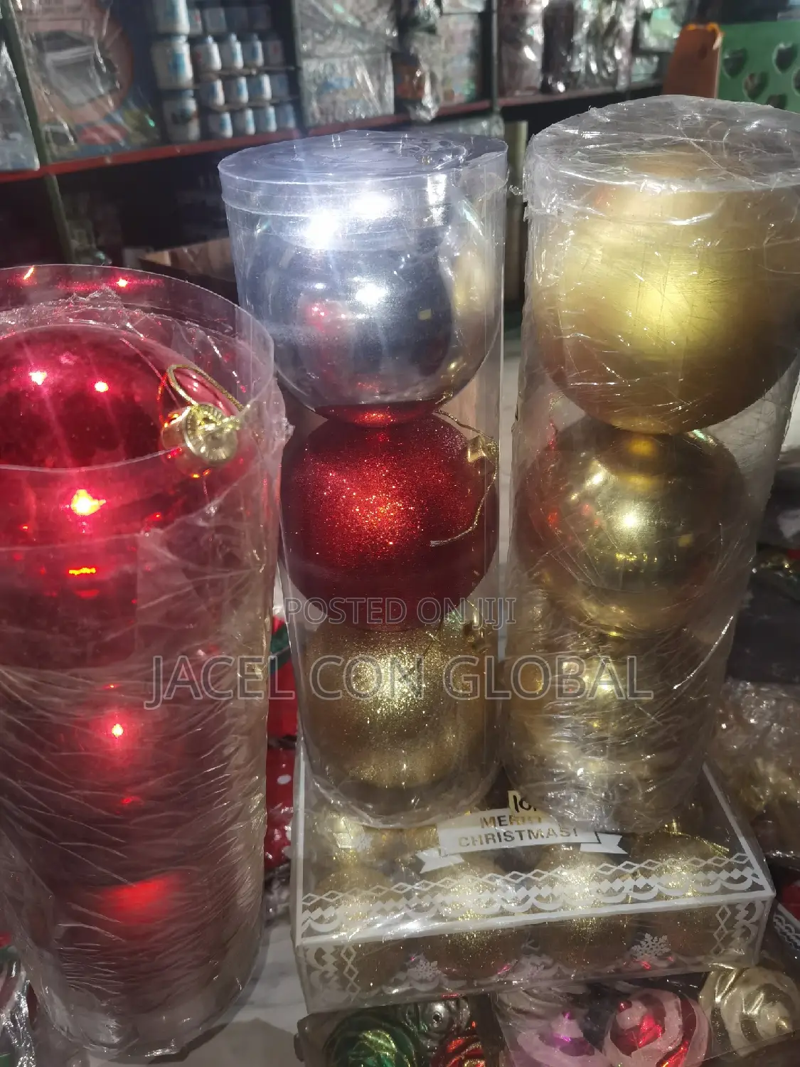 Christmas Decorative Balls (18mm Size)