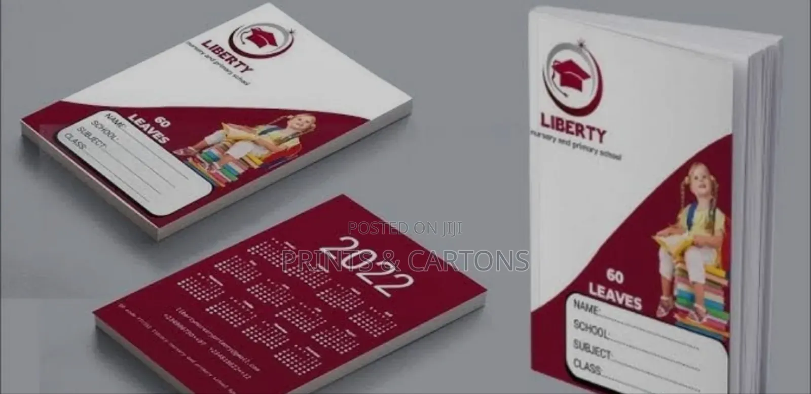 Events Exercise Books Printing *%(^