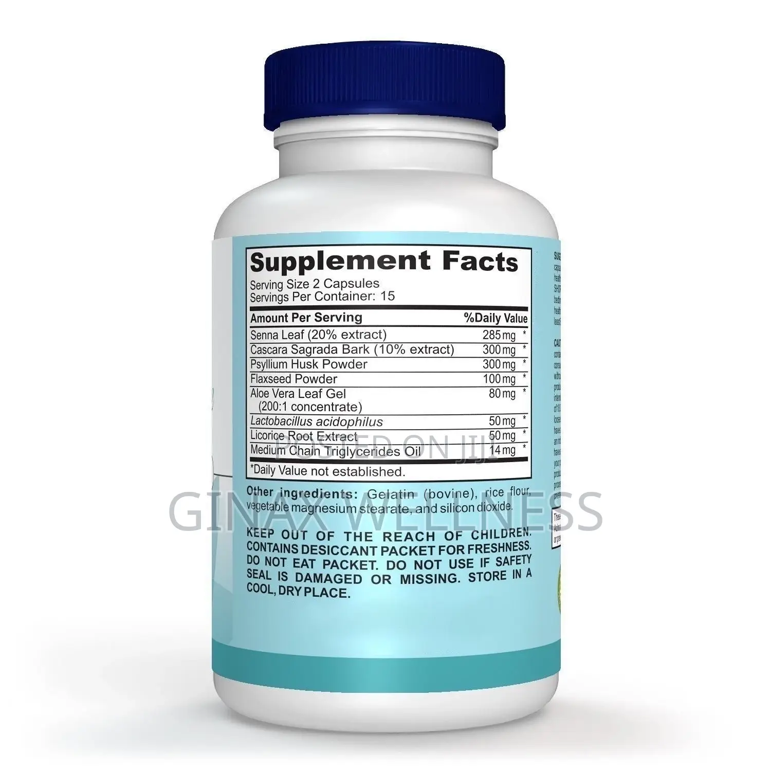 15 Day Cleanse Capsules For Gut Health And Constipation
