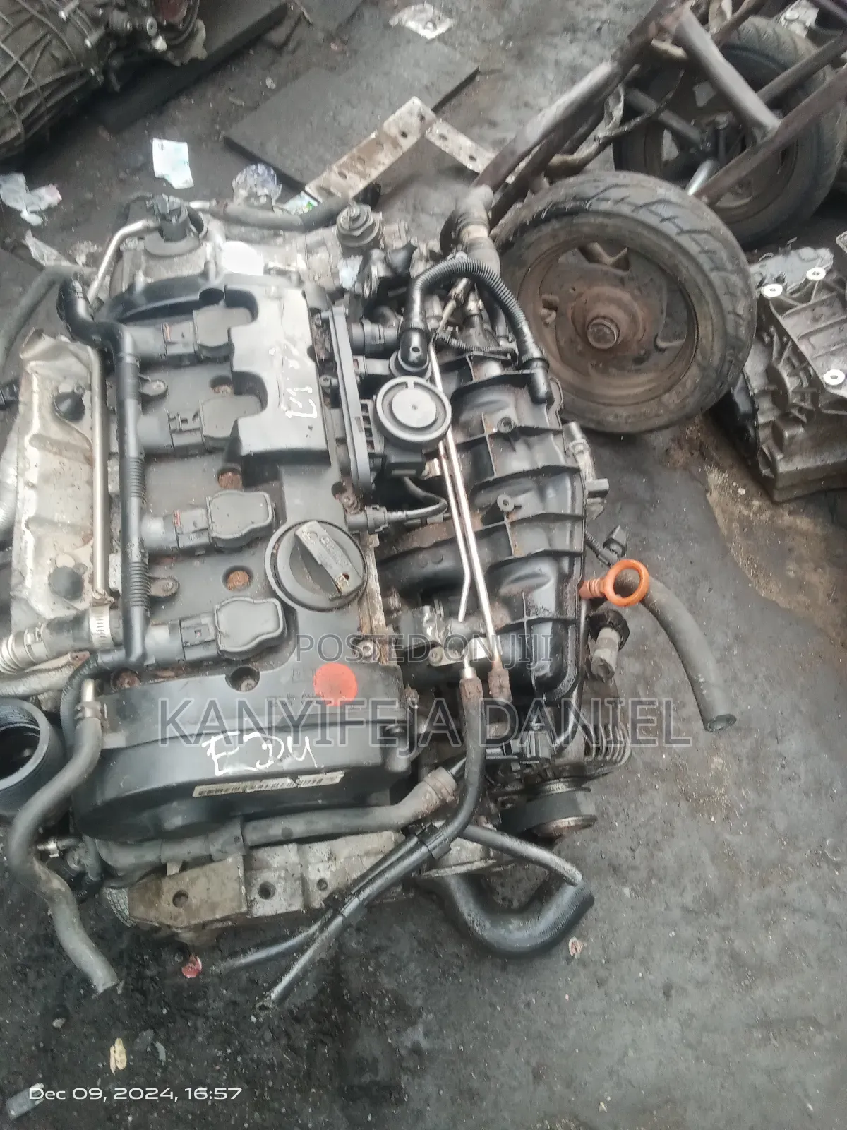 Passats F S I Turbo Engine