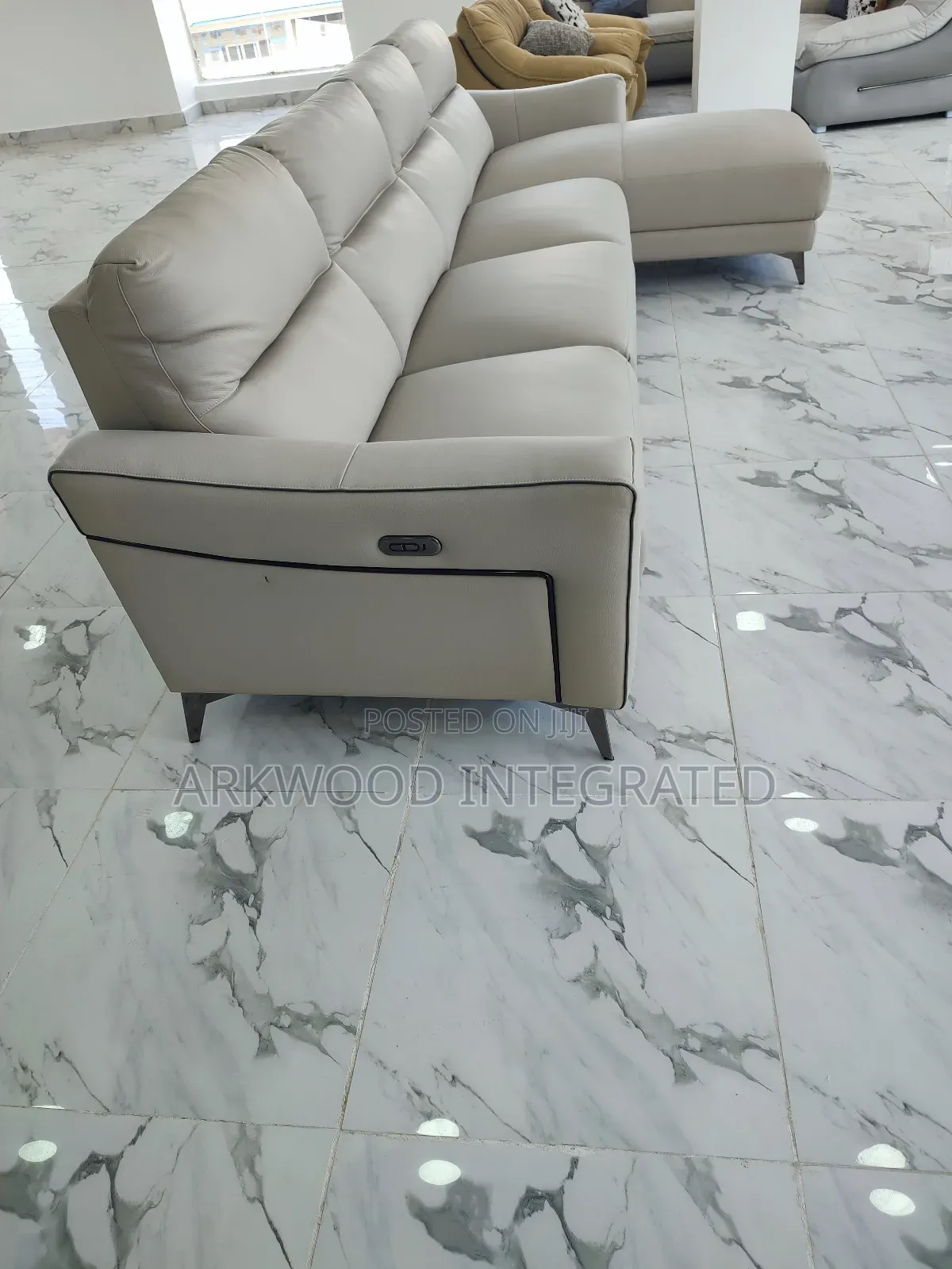 Recliner L- Shape Sofa Foreign Made
