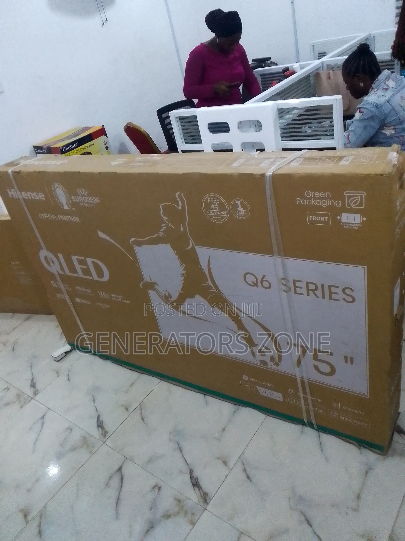 Crystal Clear Hisense Qled 75 Inches 'Qseries"