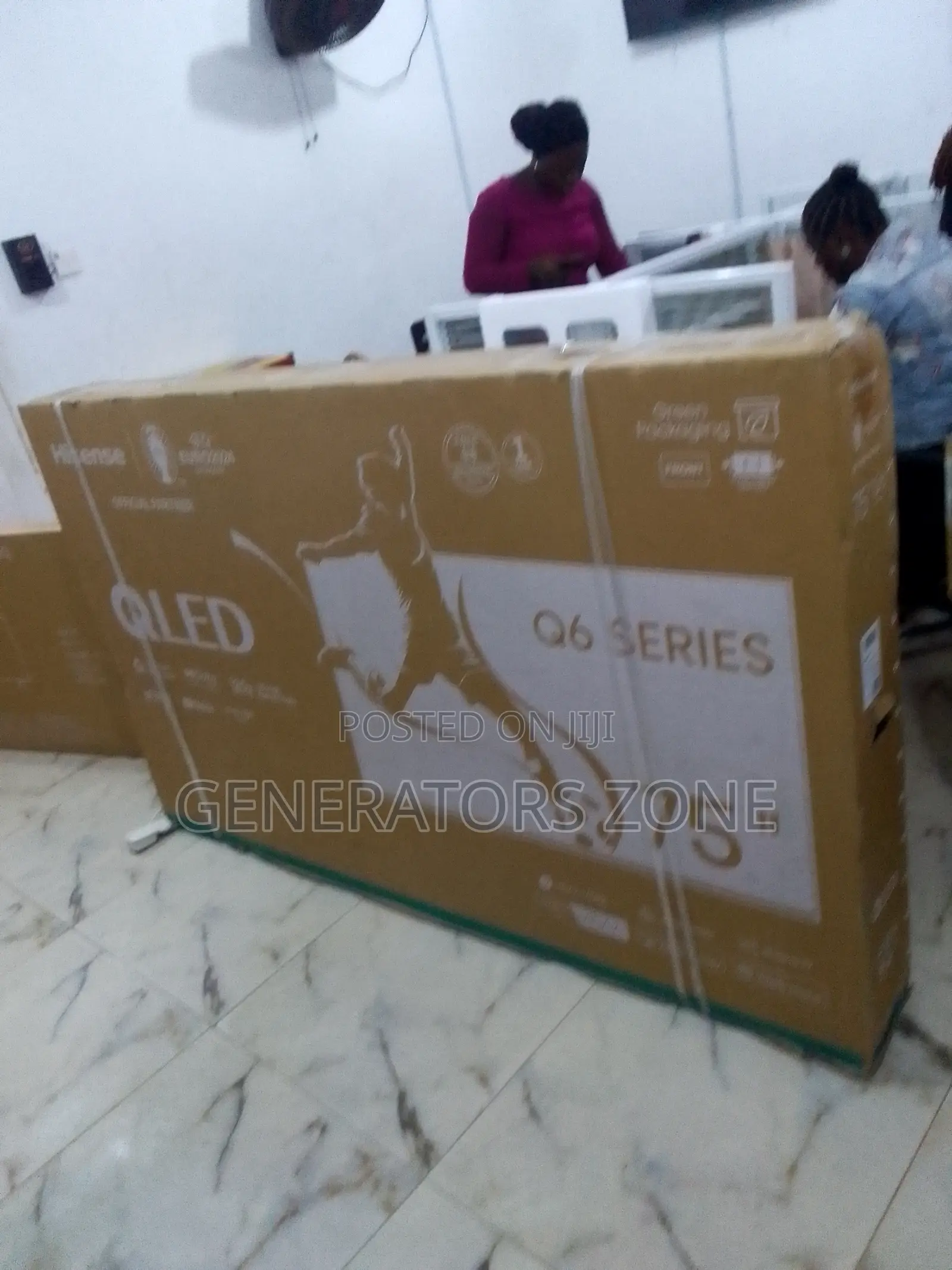 Crystal Clear Hisense Qled 75 Inches 'Qseries"