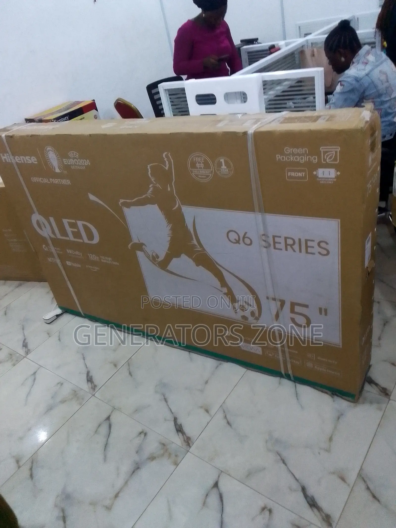 Big Screen Hisense 75inches Qled "Qseries'