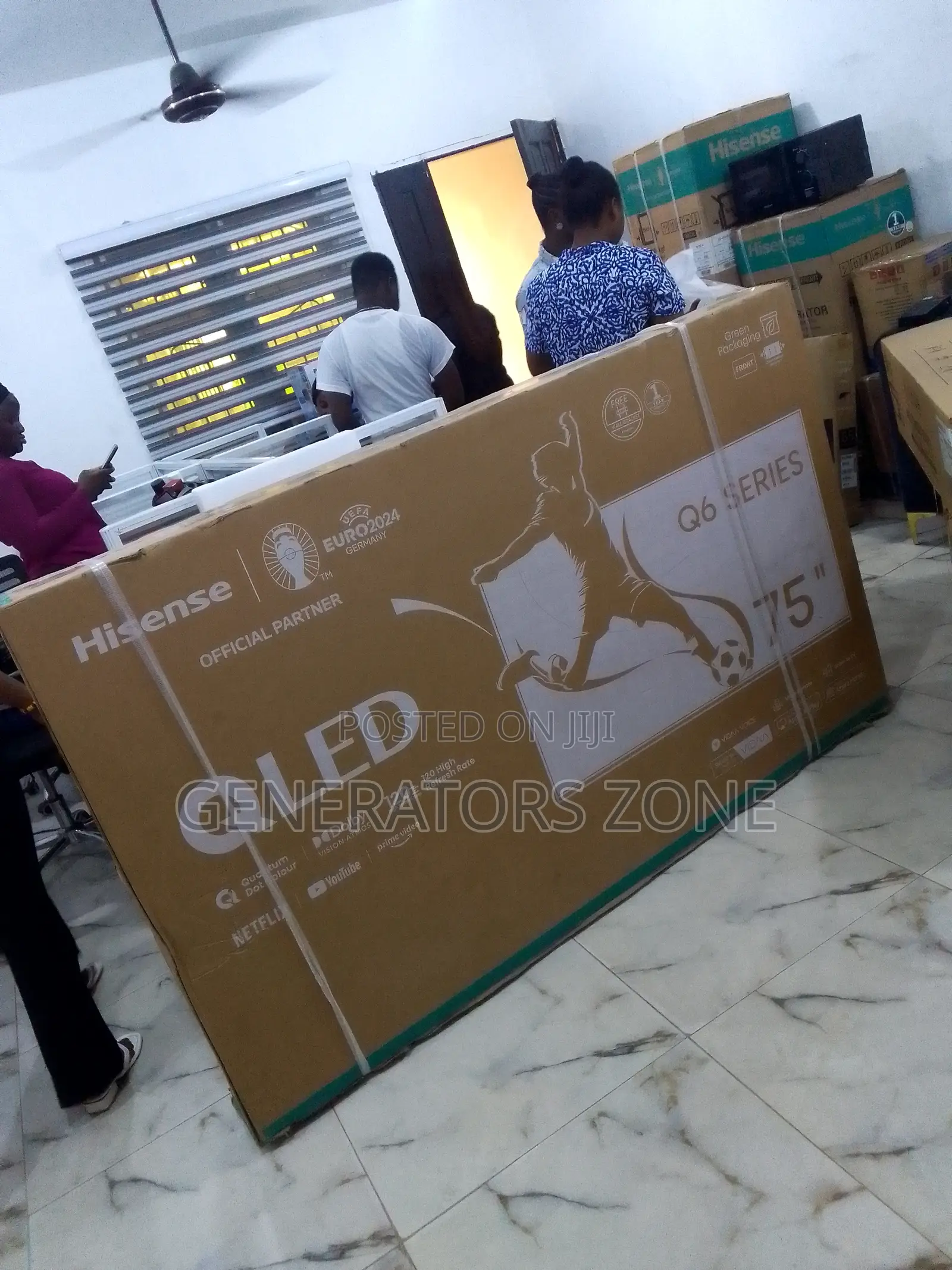 Wall-Mountable Hisense 75 Inches Qled "Qseries"