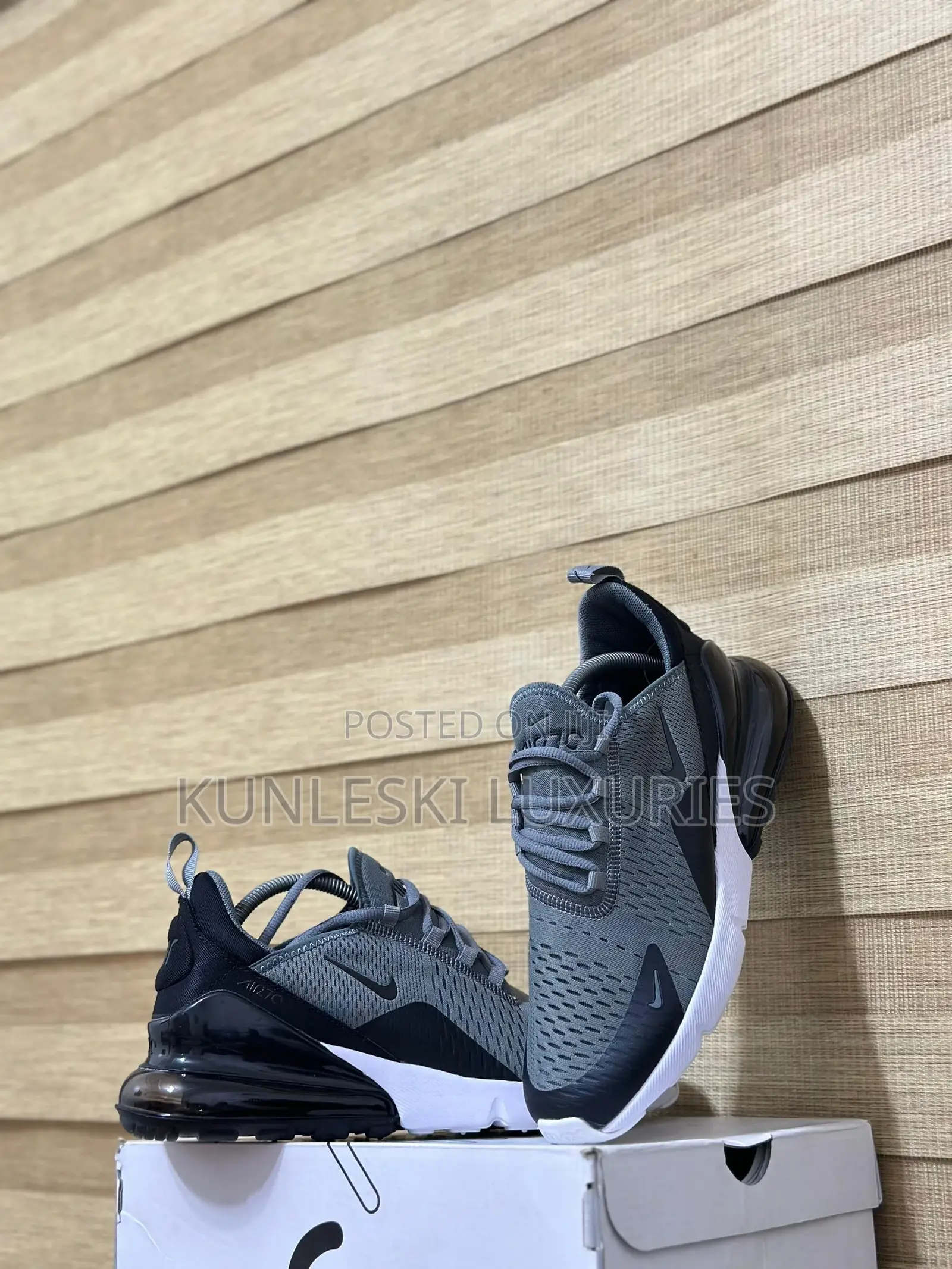 Original Nike Air Max 270 Grey Sneakers