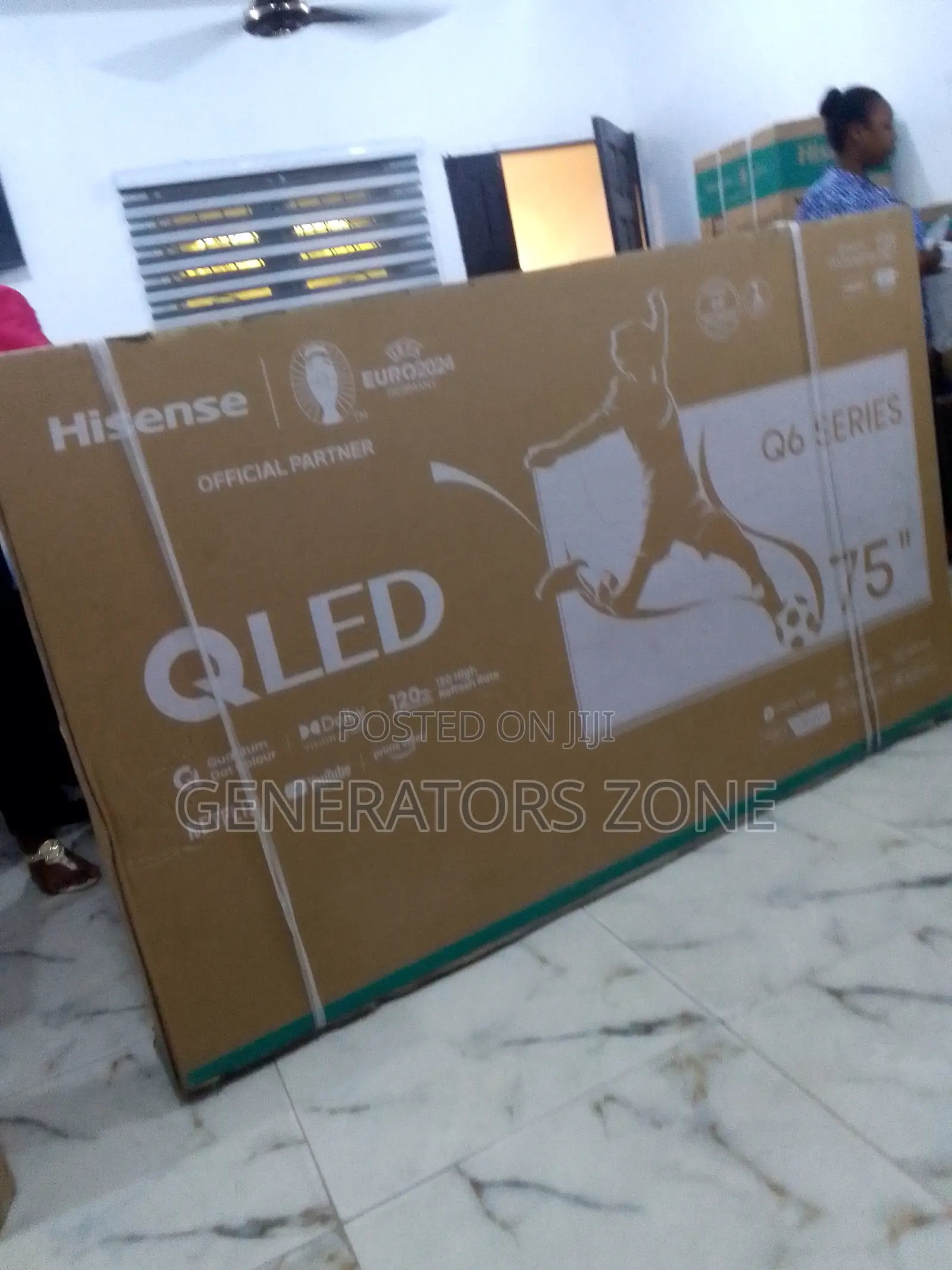 High-End Hisense Quality 75 Inches Qled Qseries Tv
